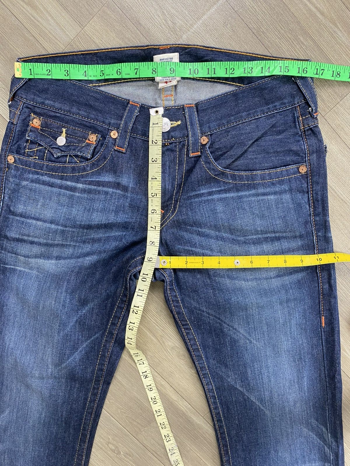 True Religion Vintage True Religion Billy Faded Lgb Style Flared Jeans Y2K Size US 30 / EU 46 - 20 Thumbnail