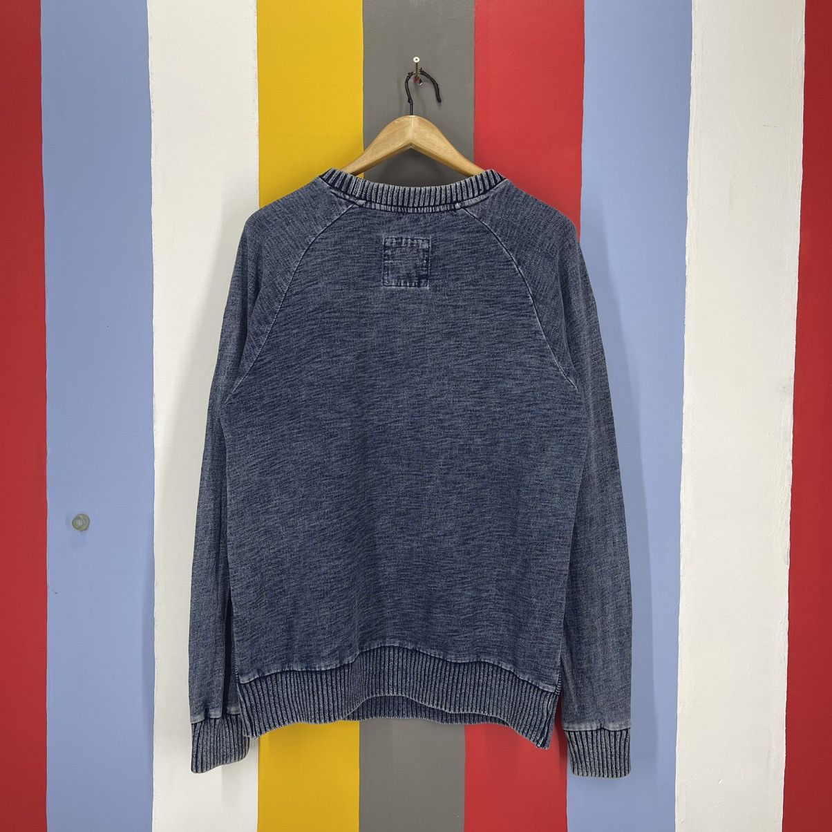 Japanese Brand ELKEX Woven Knit Sweatshirt #2012/13 Size US L / EU 52-54 / 3 - 11 Thumbnail