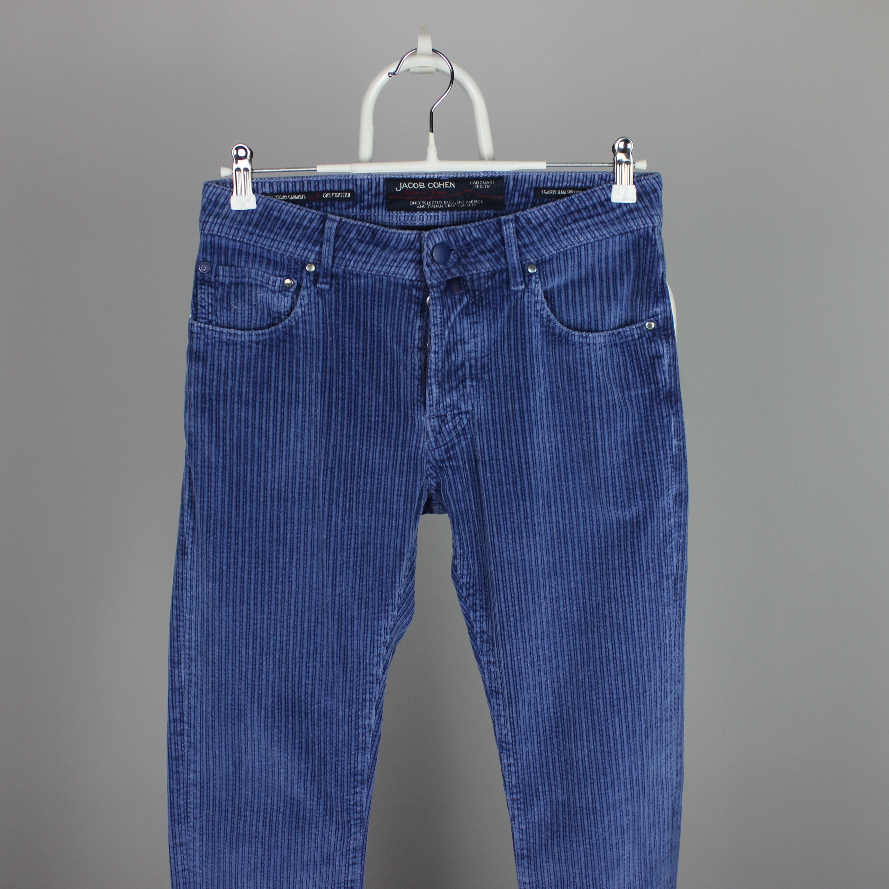 Jacob Cohen Jacob Cohen casual pants velvet men 29 eu blue Size US 29 - 7 Thumbnail