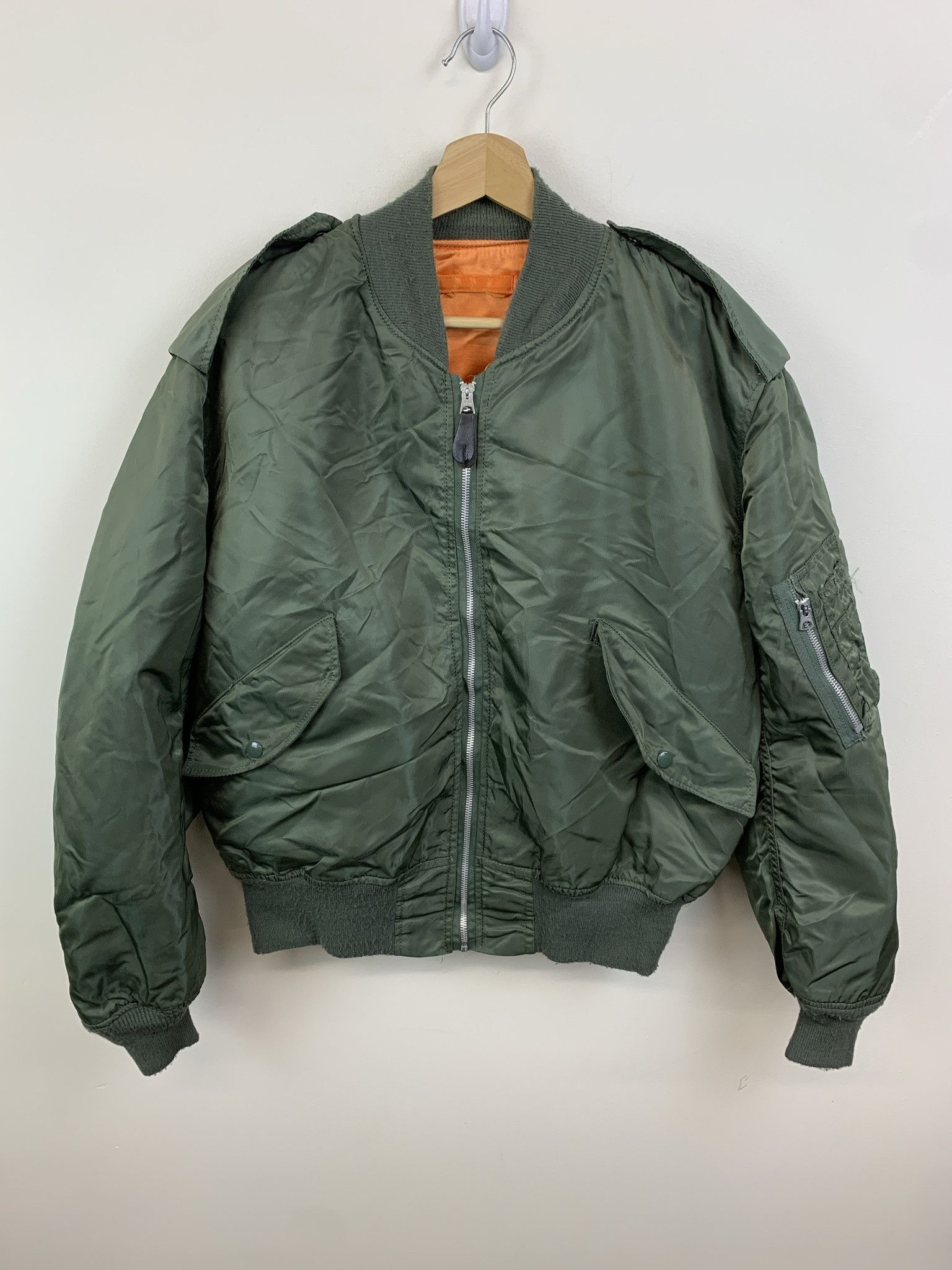 Other Vintage Military Flight Jacket L-2B Flight Bomber Jacket Size XL Size US XL / EU 56 / 4 - 1 Thumbnail