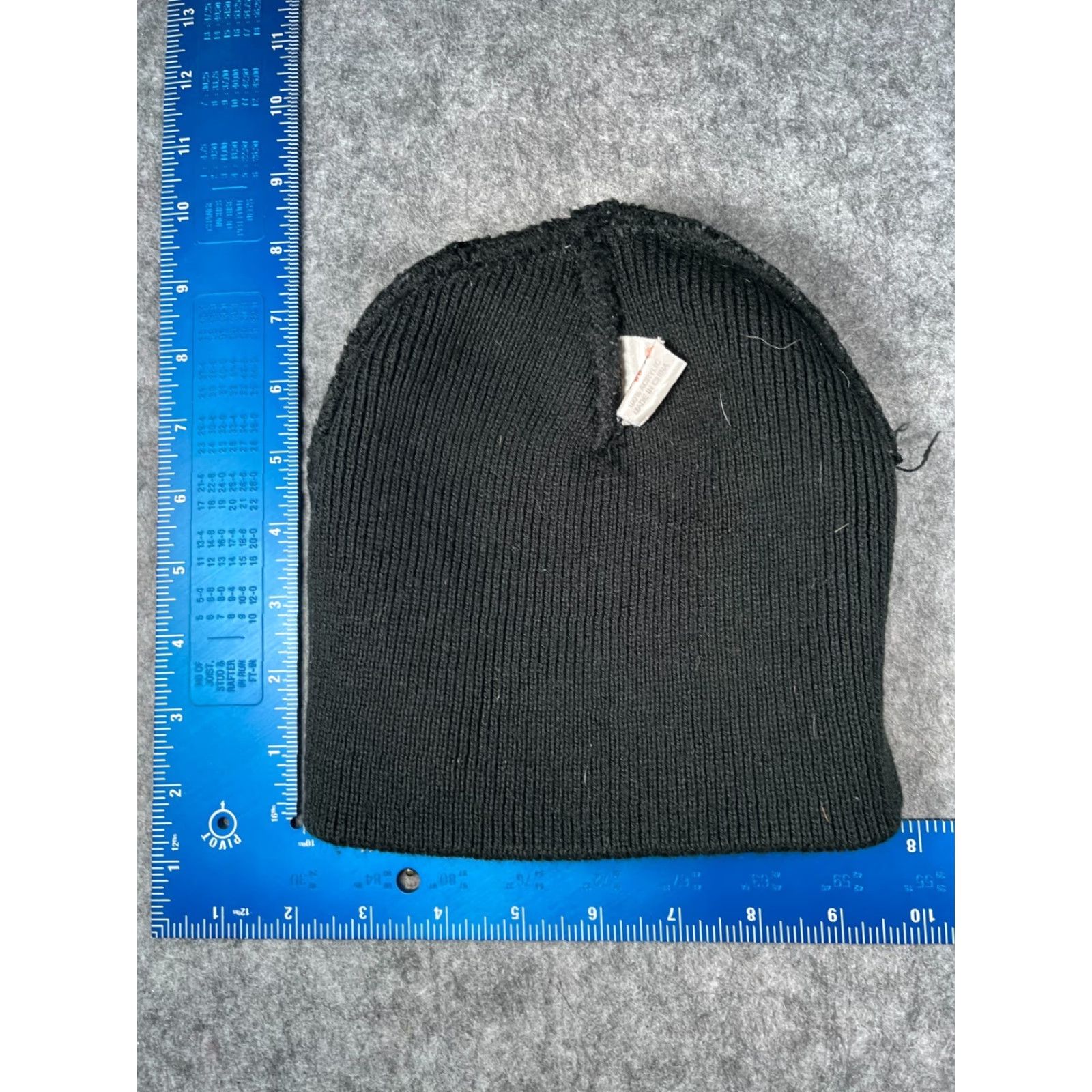 Zephyr Graf-X Beanie Toque Adult Black Knit 100%Acrylic Z Graf-X Hat Beanie Black Knit Lightweight Outdoor Ski Mens Size ONE SIZE - 6 Thumbnail