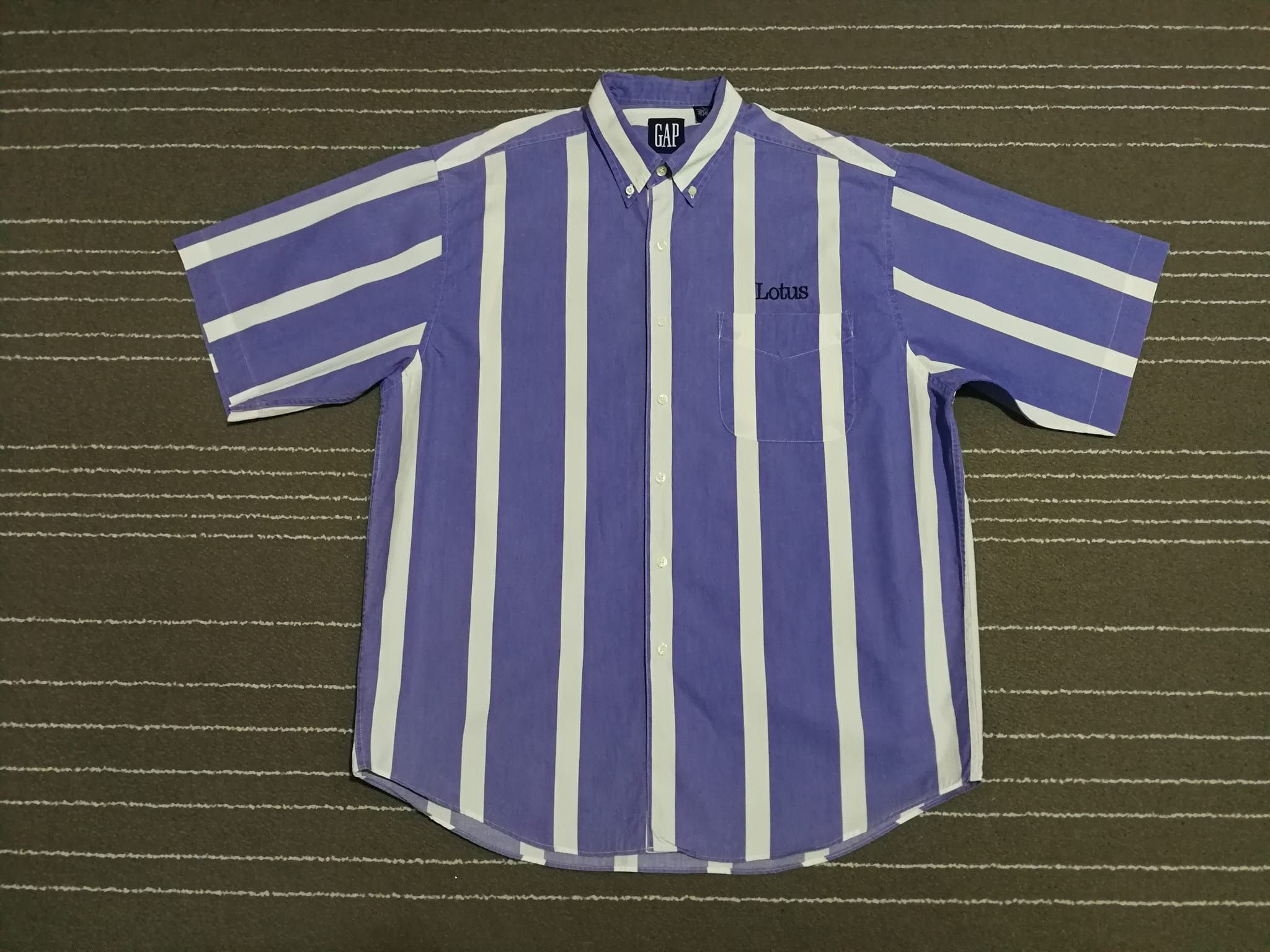 Lotus Shoes × Vintage Rare Lotus X GAP button up L 1773 Size US L / EU 52-54 / 3 - 1 Thumbnail