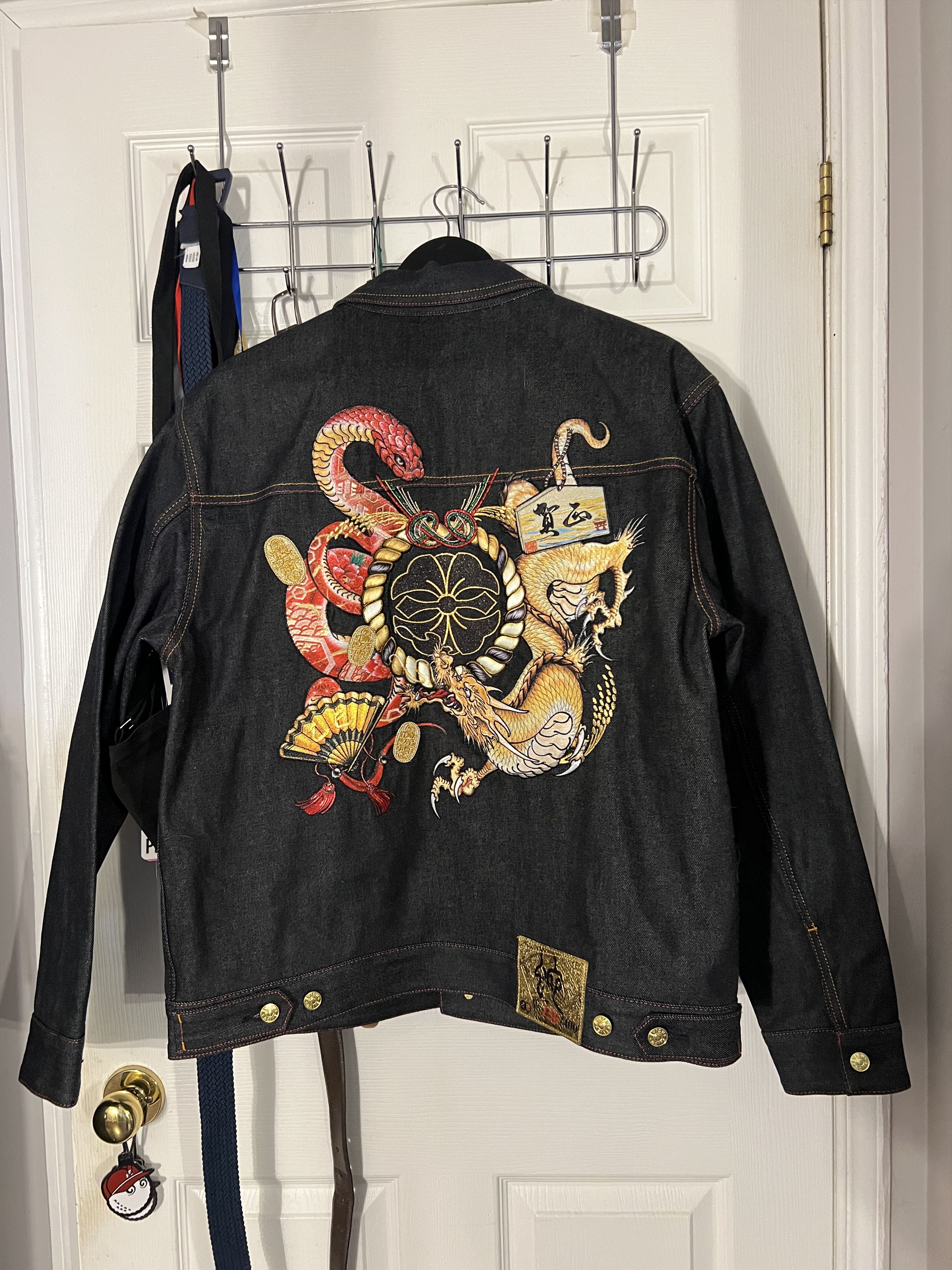Evisu EVISU Snake Year Limited Edition Denim Set (Jacket +Jeans) Size US L / EU 52-54 / 3 - 4 Thumbnail