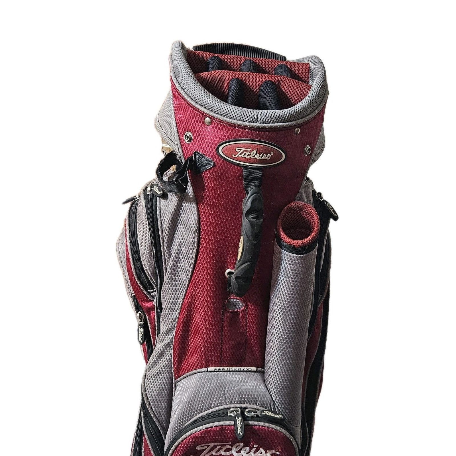 Titleist Titleist ‎GOLFBAG Golf Bag Red Umbrella Putter Slot HOOD Size ONE SIZE - 7 Thumbnail