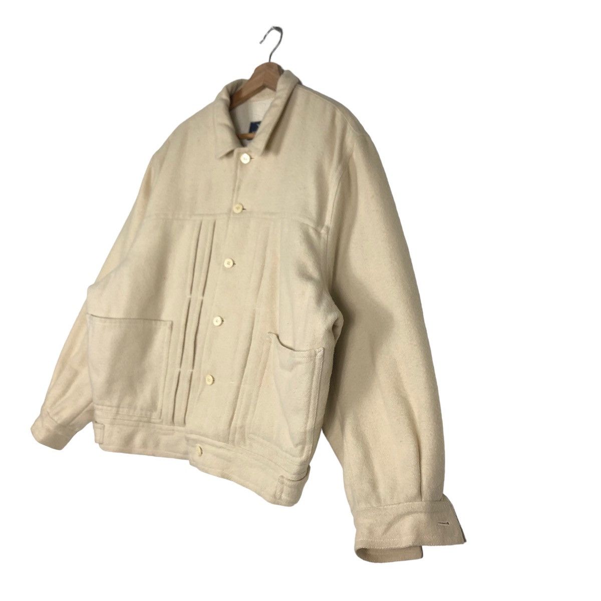 Vintage 🔥90’s Vintage Wool Bomber Jacket Bondage Geramoda Japan Size US M / EU 48-50 / 2 - 2 Thumbnail