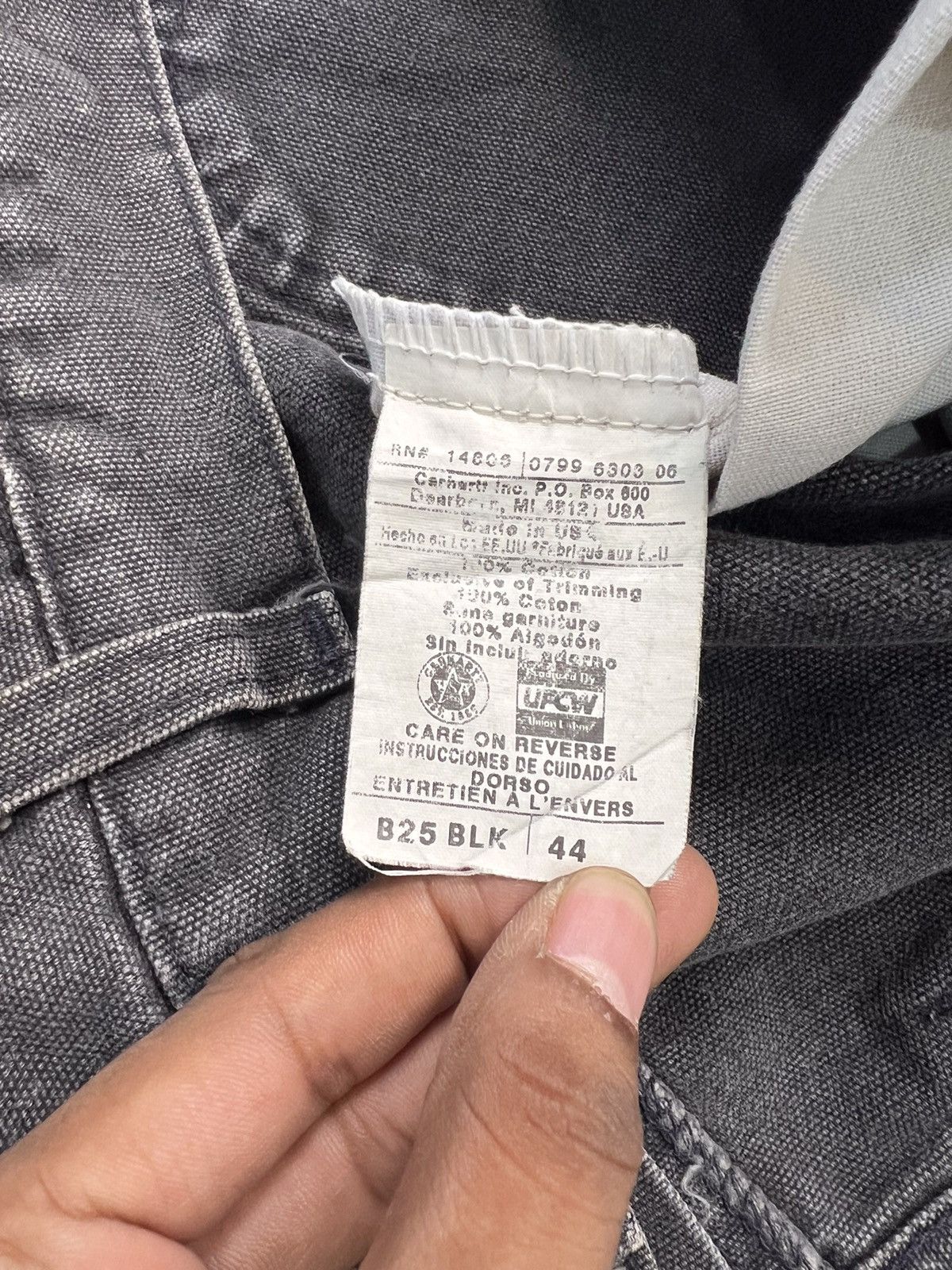 Carhartt 90s vintage Carhartt carpenter short Size US 42 / EU 58 - 5 Thumbnail