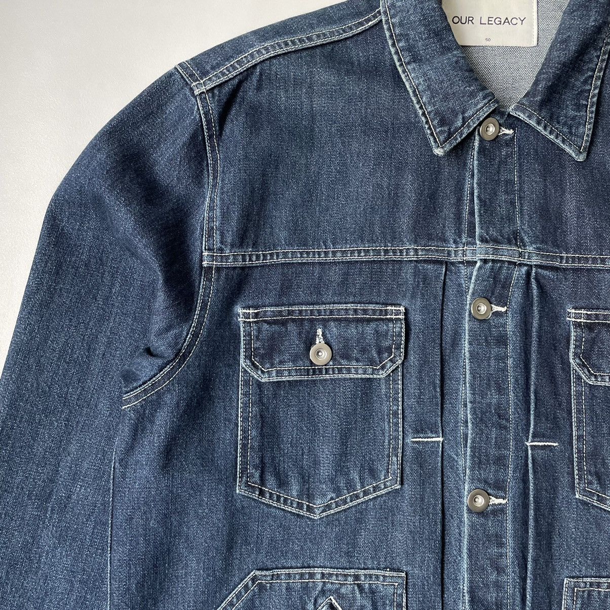 Our Legacy S/S 16 ‘Broken Twill’ Denim Jacket Size US M / EU 48-50 / 2 - 2 Thumbnail