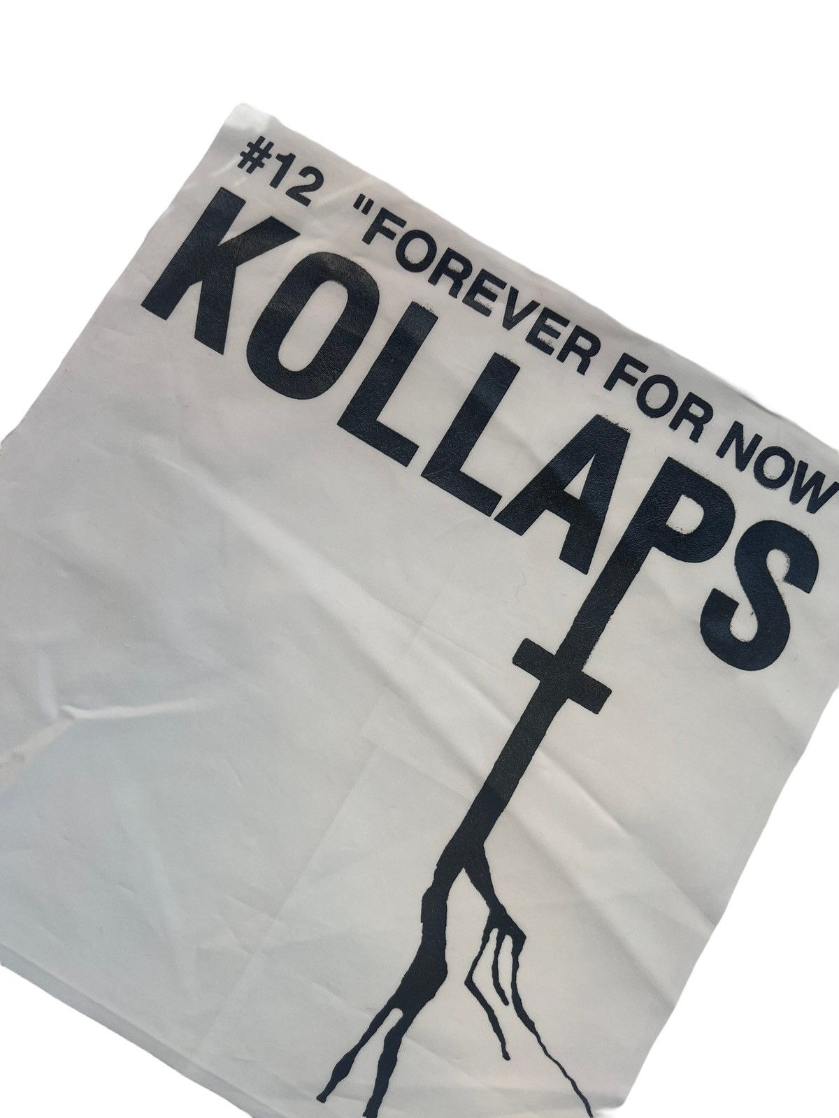 Raf Simons SS02 Kollaps Cloth Print Banner | Grailed