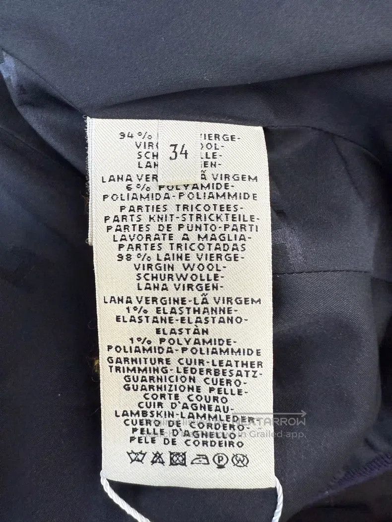 Hermes Hermes Patchwork Lamb Leather Short Coat Size XXS / US 00 / IT 34 - 4 Thumbnail