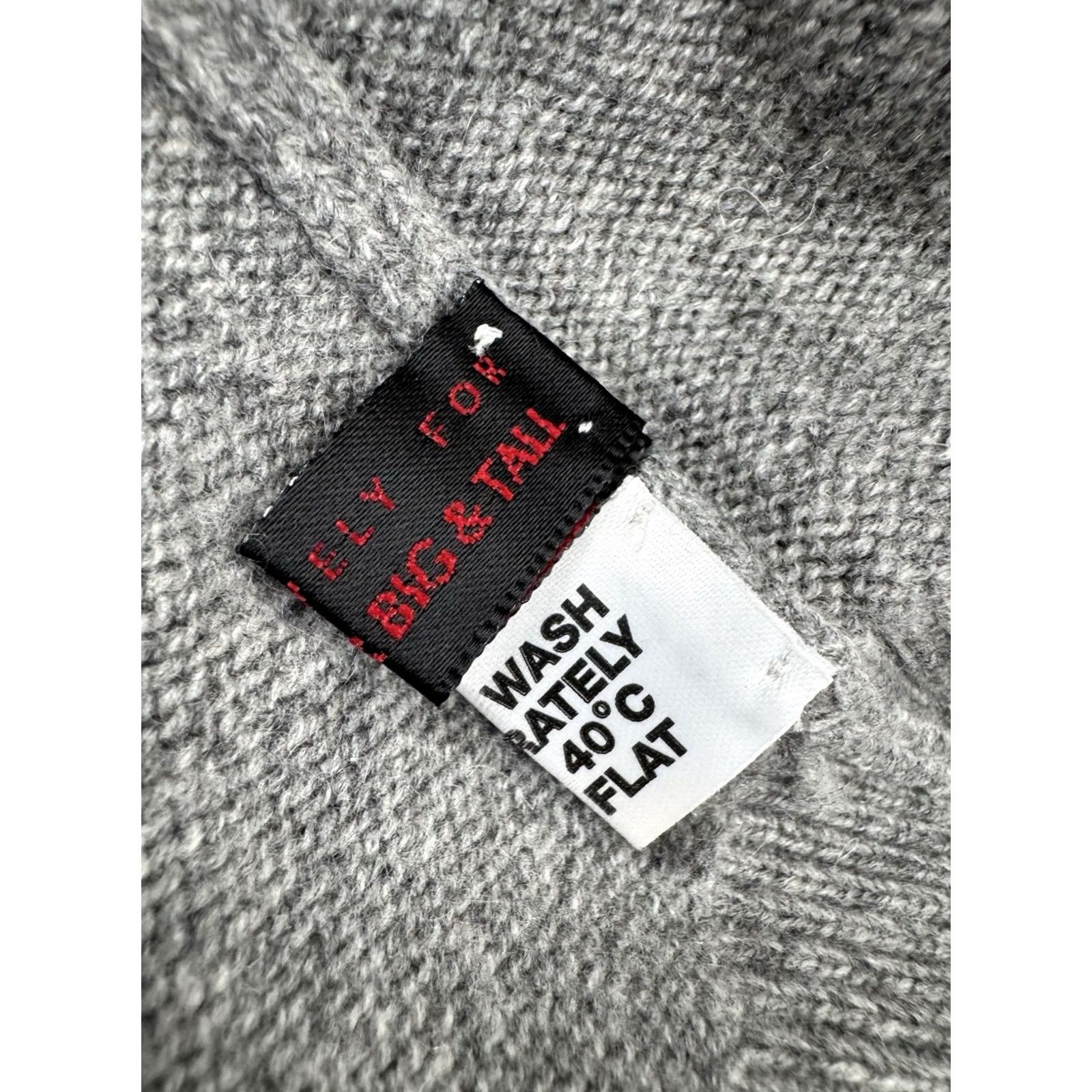 Vintage JOHN LAING Cashmere V-Neck Sweater Vest 4XL Big & Tall Gray Mens Shirt Size 4XL Wool Knit Vintage ZZ4 Size US XXL / EU 58 / 5 - 4 Thumbnail