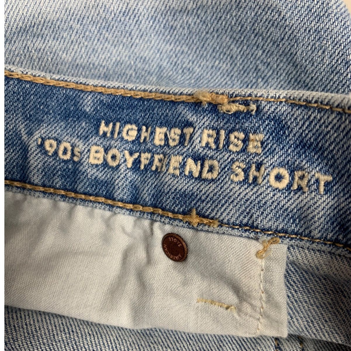 American Eagle Outfitters New American Eagle Womens Size 20 Ex Boyfriend Jean Shorts Size 42" / US 20 - 4 Thumbnail