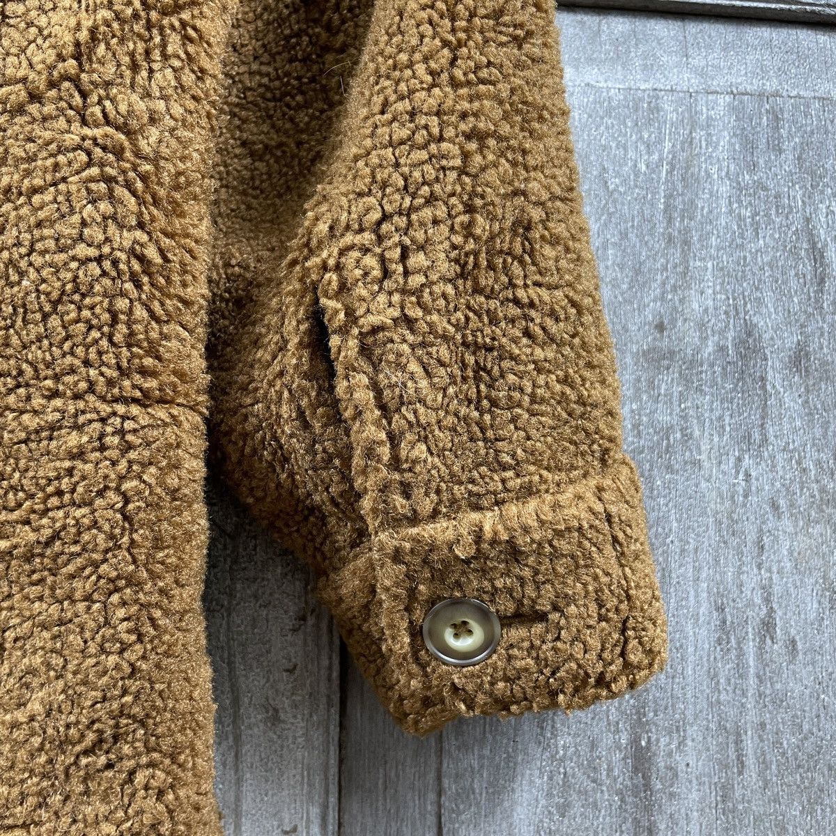 Uniqlo × Vintage Vintage Uniqlo Sherpa Brown Jacket Size US XL / EU 56 / 4 - 8 Thumbnail