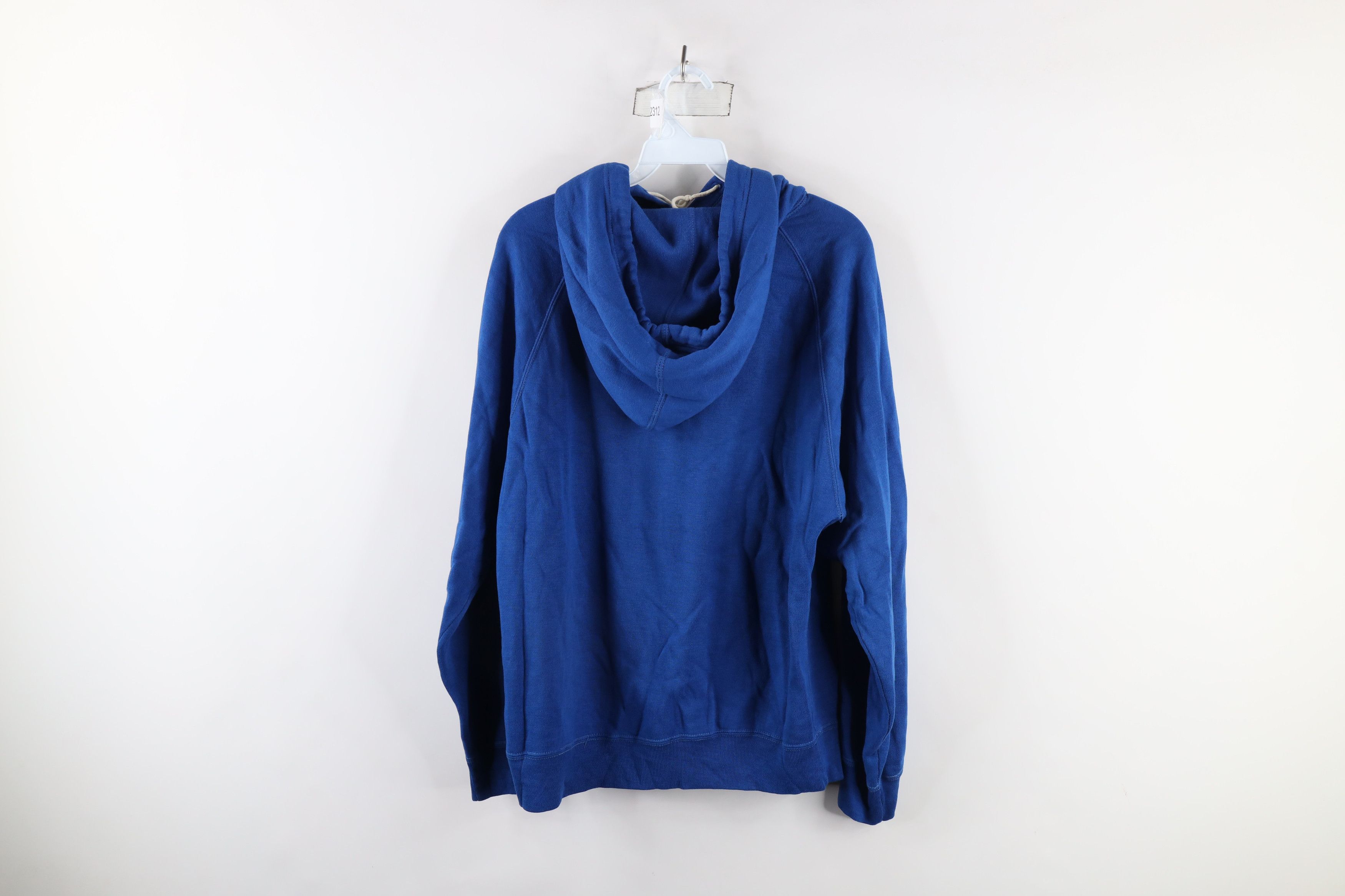 Vintage Vintage 70s 80s Streetwear Hoodie Sweatshirt Royal Blue Size US M / EU 48-50 / 2 - 11 Thumbnail