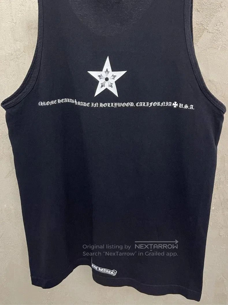 Chrome Hearts Chrome Hearts Black Star Graphic Tank Top. Size US M / EU 48-50 / 2 - 5 Thumbnail