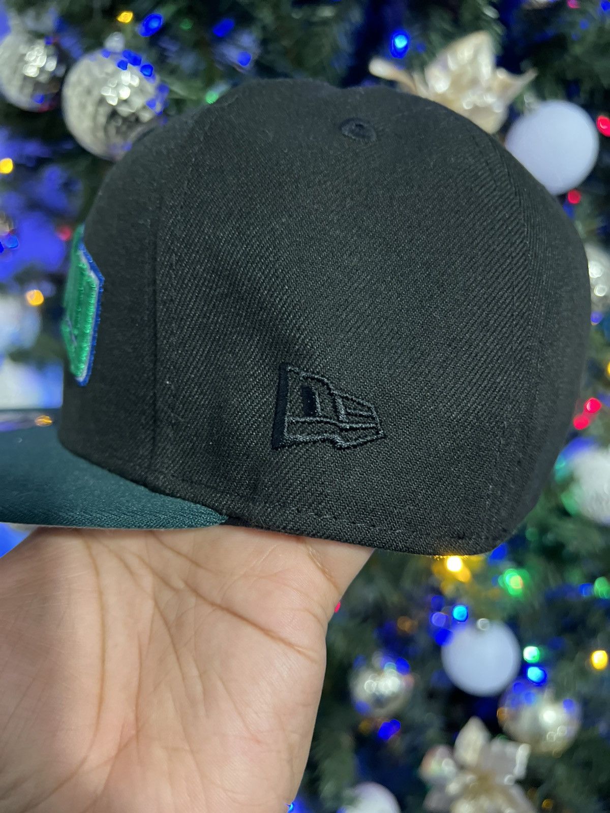 New Era Exclusive New Era Tampa Bay Rays Fitted Hat SZ 7 Hat Club Size ONE SIZE - 4 Thumbnail