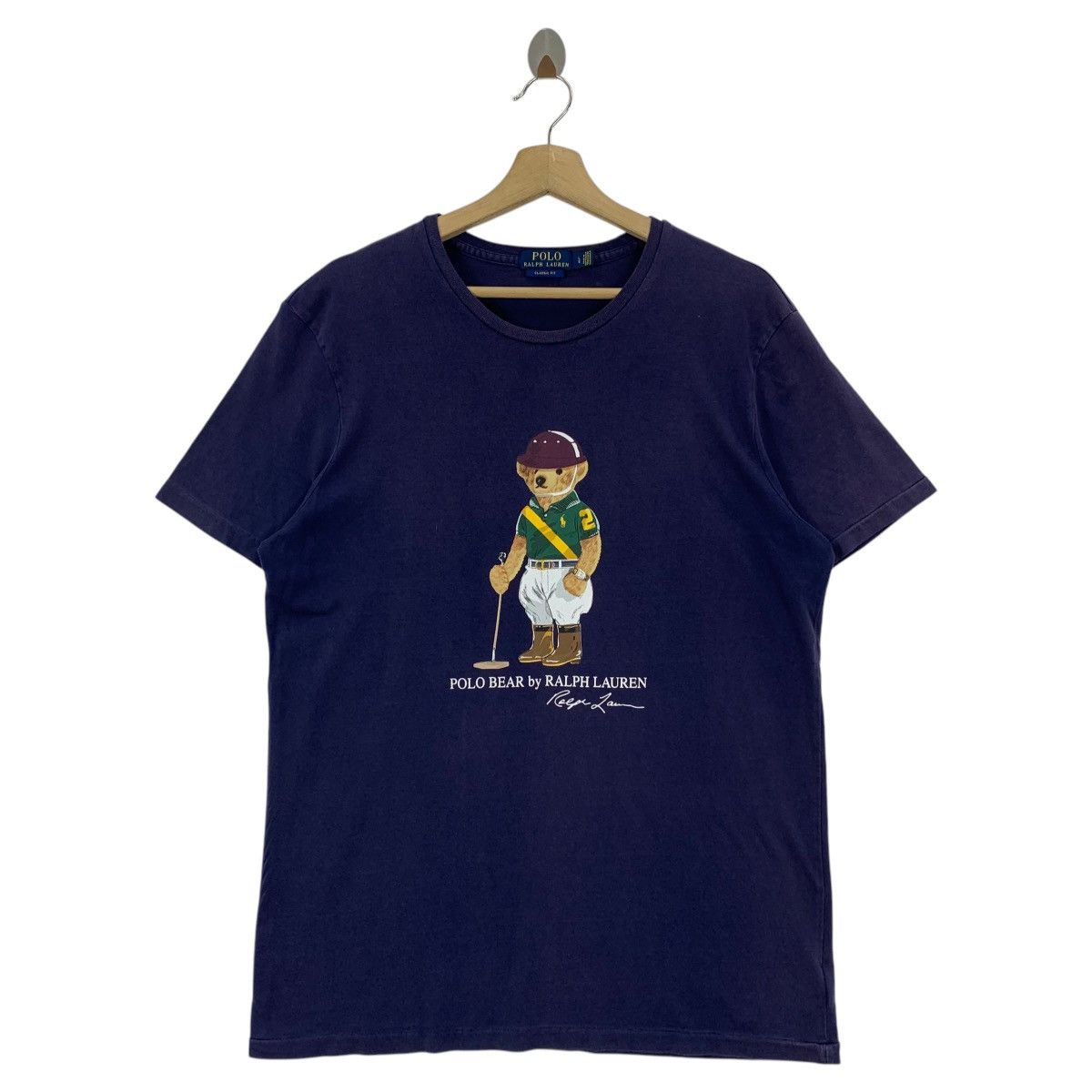 Polo Ralph Lauren POLO BEAR by POLO RALPH LAUREN big Bear printed tee Size US M / EU 48-50 / 2 - 1 Thumbnail
