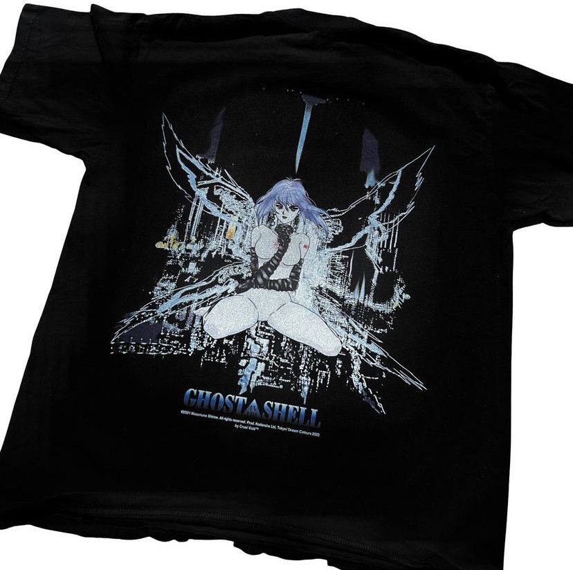 Other New Ghost in the Shell Bootleg Faded Black Large Size US L / EU 52-54 / 3 - 2 Thumbnail