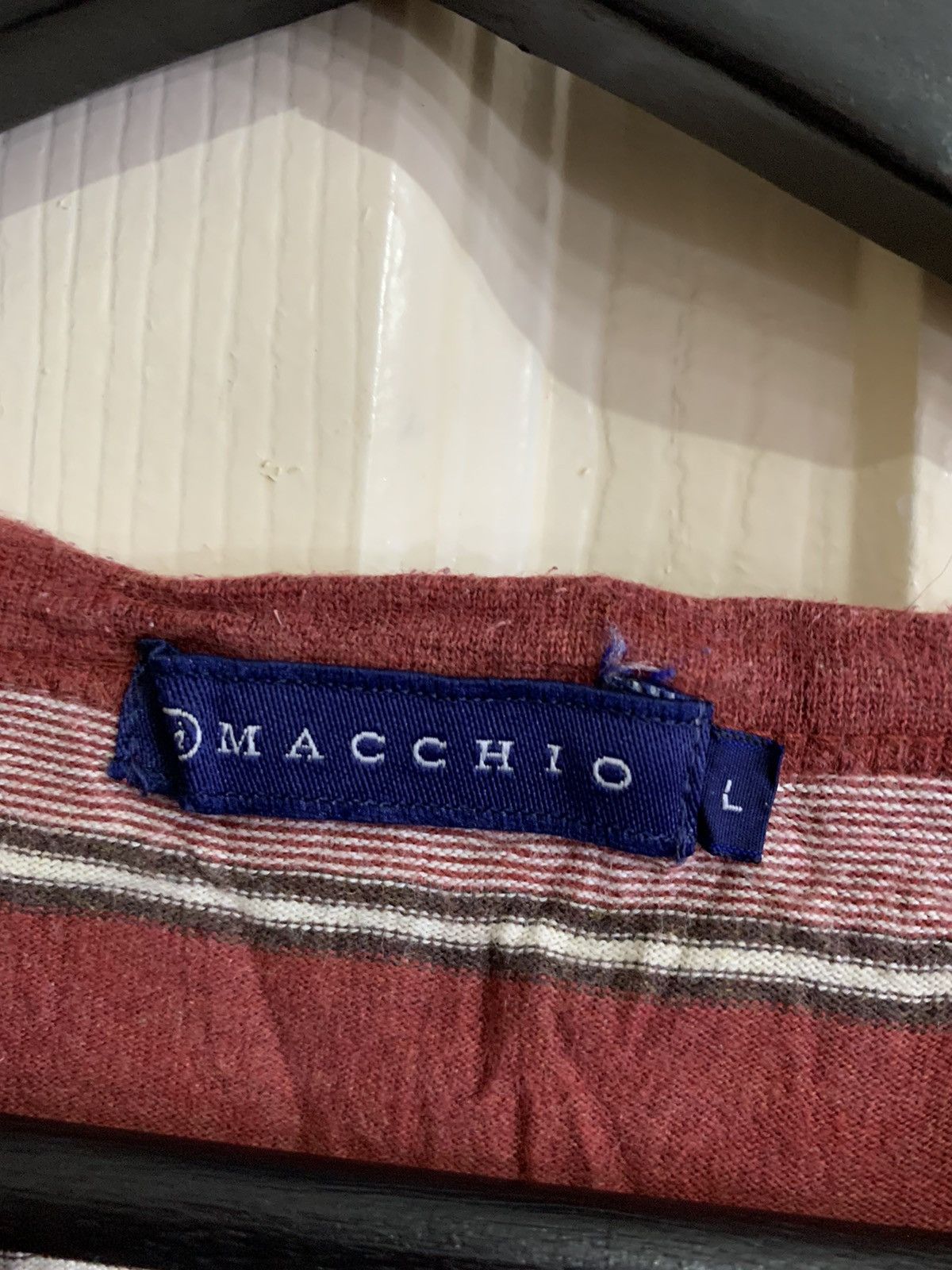 Other Macchio Red Stripe Skate Shirt Size US M / EU 48-50 / 2 - 2 Thumbnail