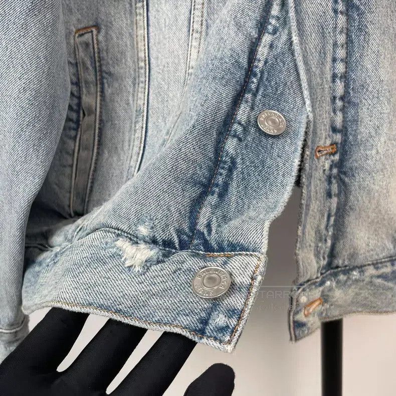 Balenciaga Balenciaga Denim jacket Size US XS / EU 42 / 0 - 8 Thumbnail
