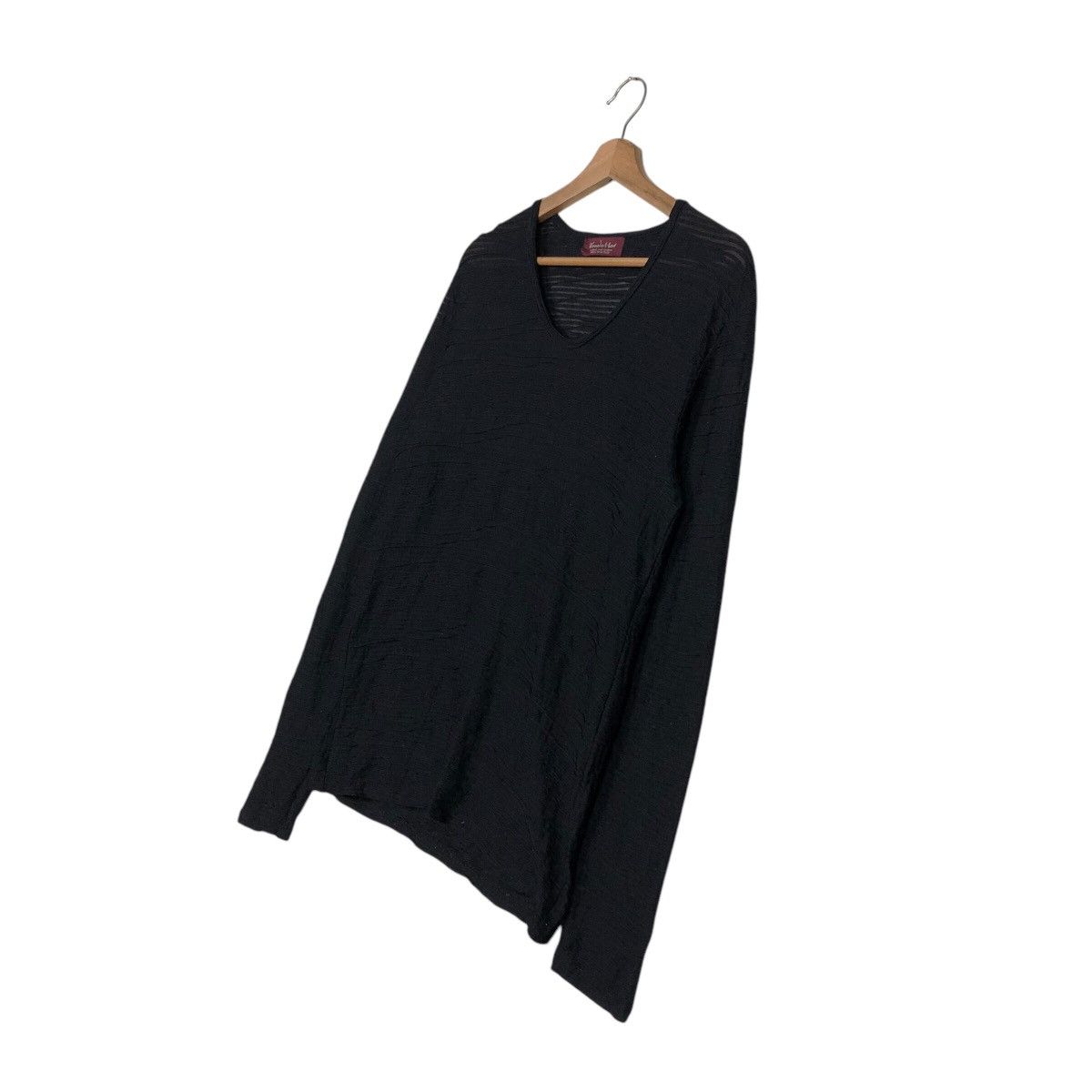 Hysteric Glamour 📌Rich Black Long Sleeve T-Shirt Tornado Mart Size US L / EU 52-54 / 3 - 3 Thumbnail