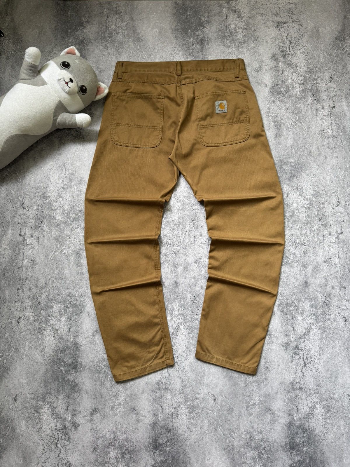 Carhartt CARHART DENIM BAIGE SKILL PANTS Size US 34 / EU 50 - 1 Thumbnail