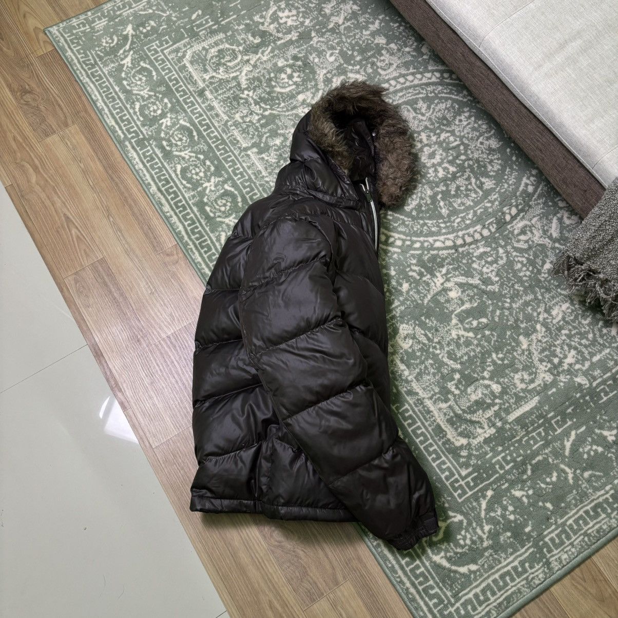 If Six Was Nine × Le Grande Bleu (L.G.B.) Converse Ifsixwasnine LGB Style fur jacket vintage Y2K japan Size US L / EU 52-54 / 3 - 7 Thumbnail