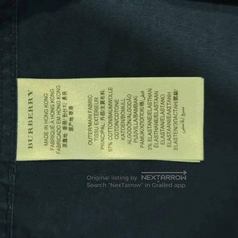 Burberry Burberry Navy Cotton Women's Shirt. Size S / US 4 / IT 40 - 5 Thumbnail
