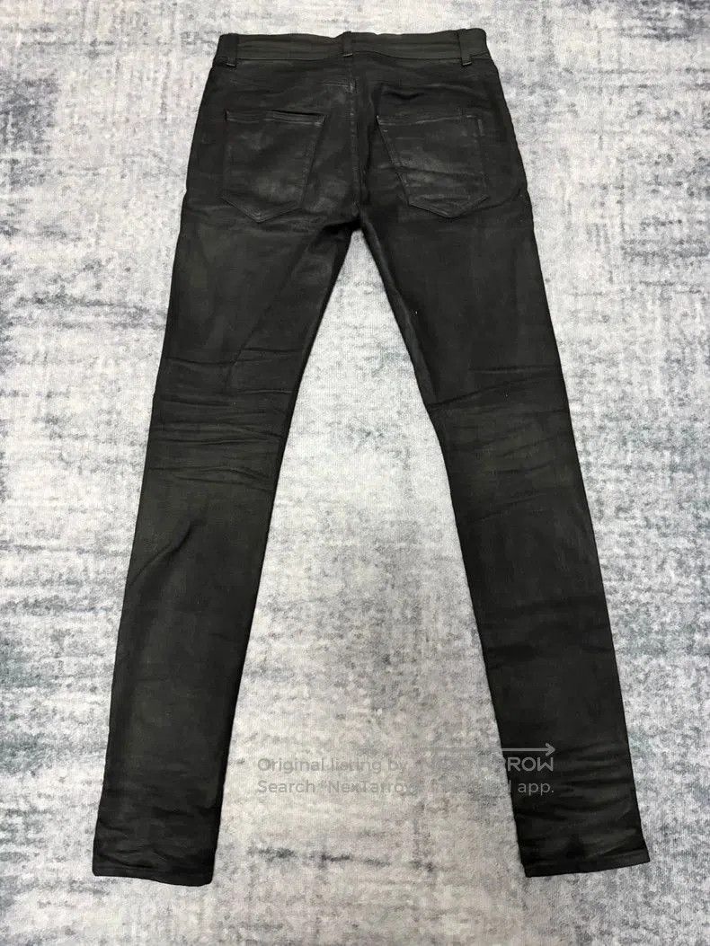 Saint Laurent Paris saint laurent waxed denim pants size 30. Size US 30 / EU 46 - 2 Thumbnail