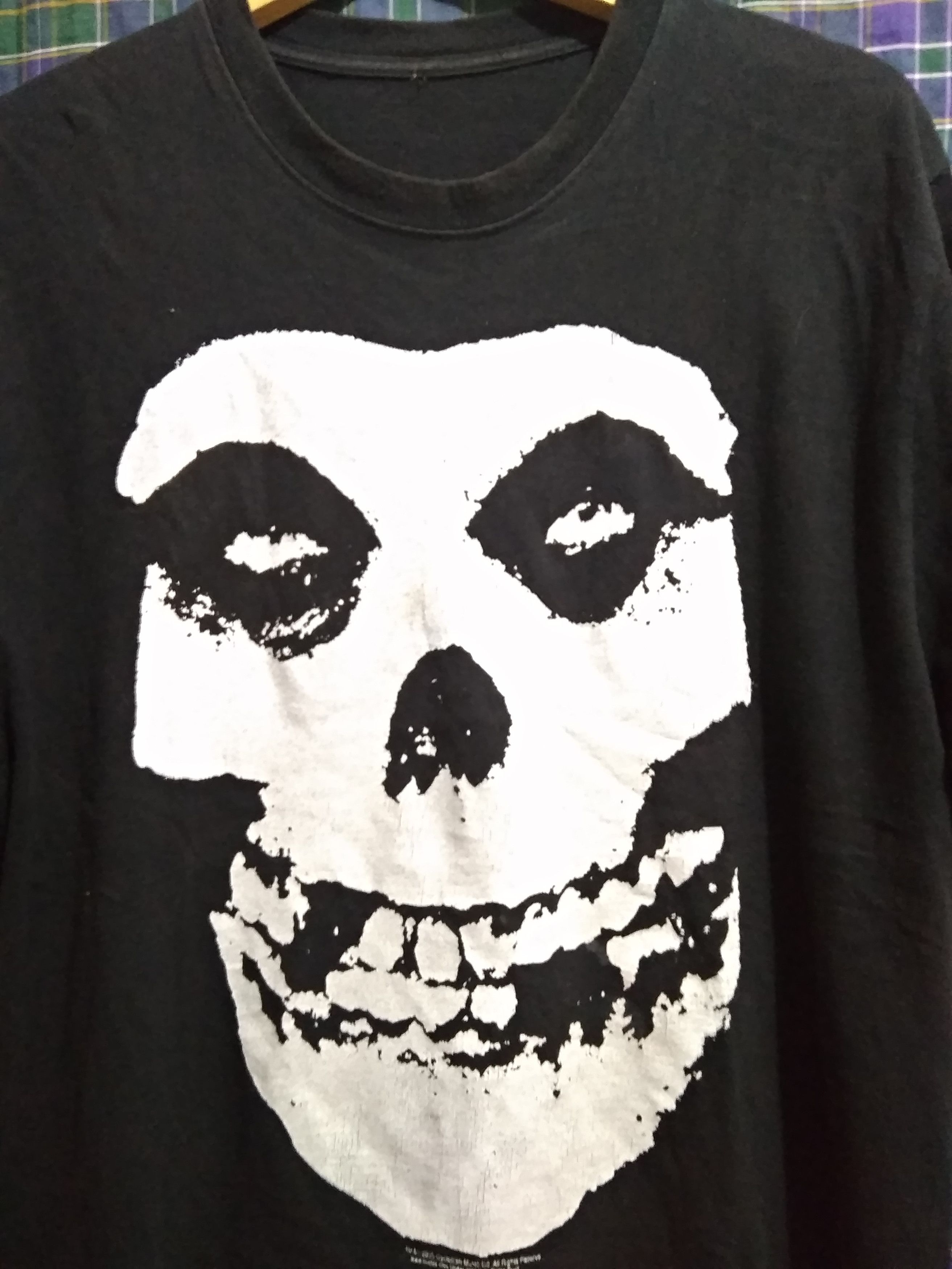 Band Tees Vintage Y2K Misfits iconic logo horror punk no backprint Size US XL / EU 56 / 4 - 3 Thumbnail