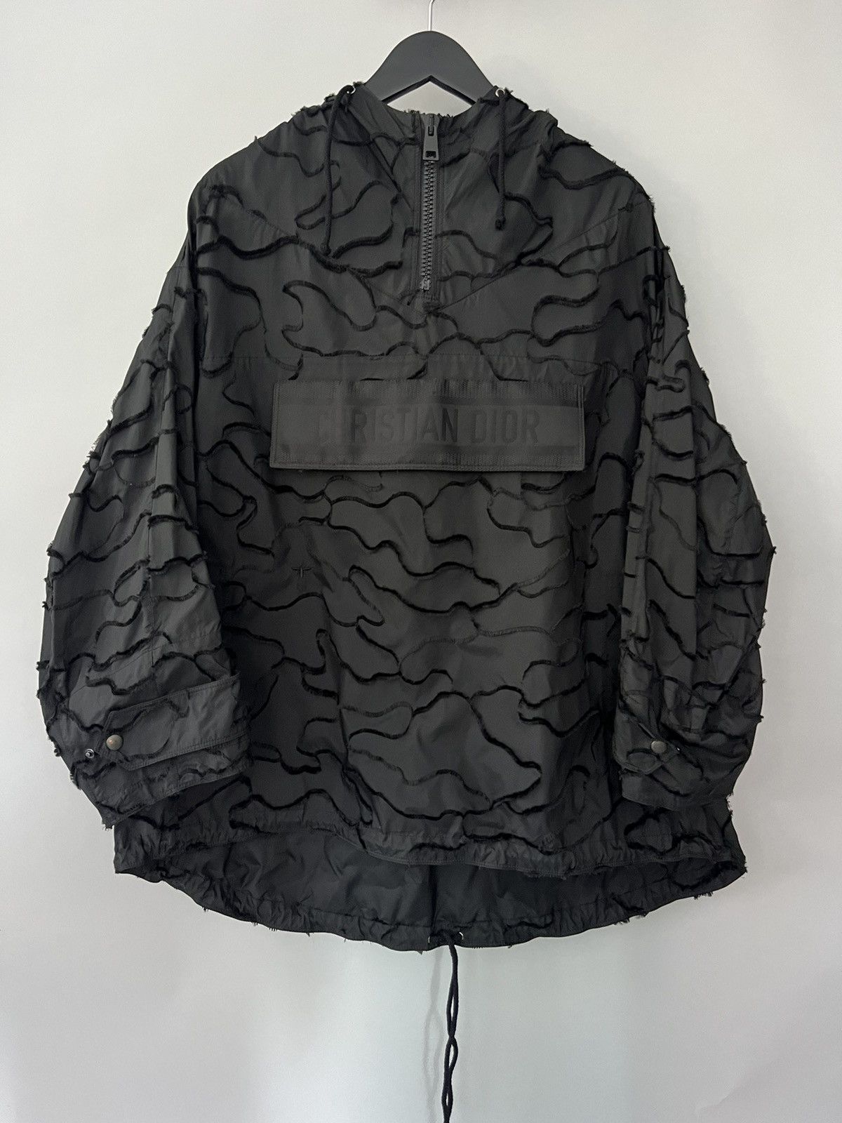 Dior Black Hooded Anorak Jacket