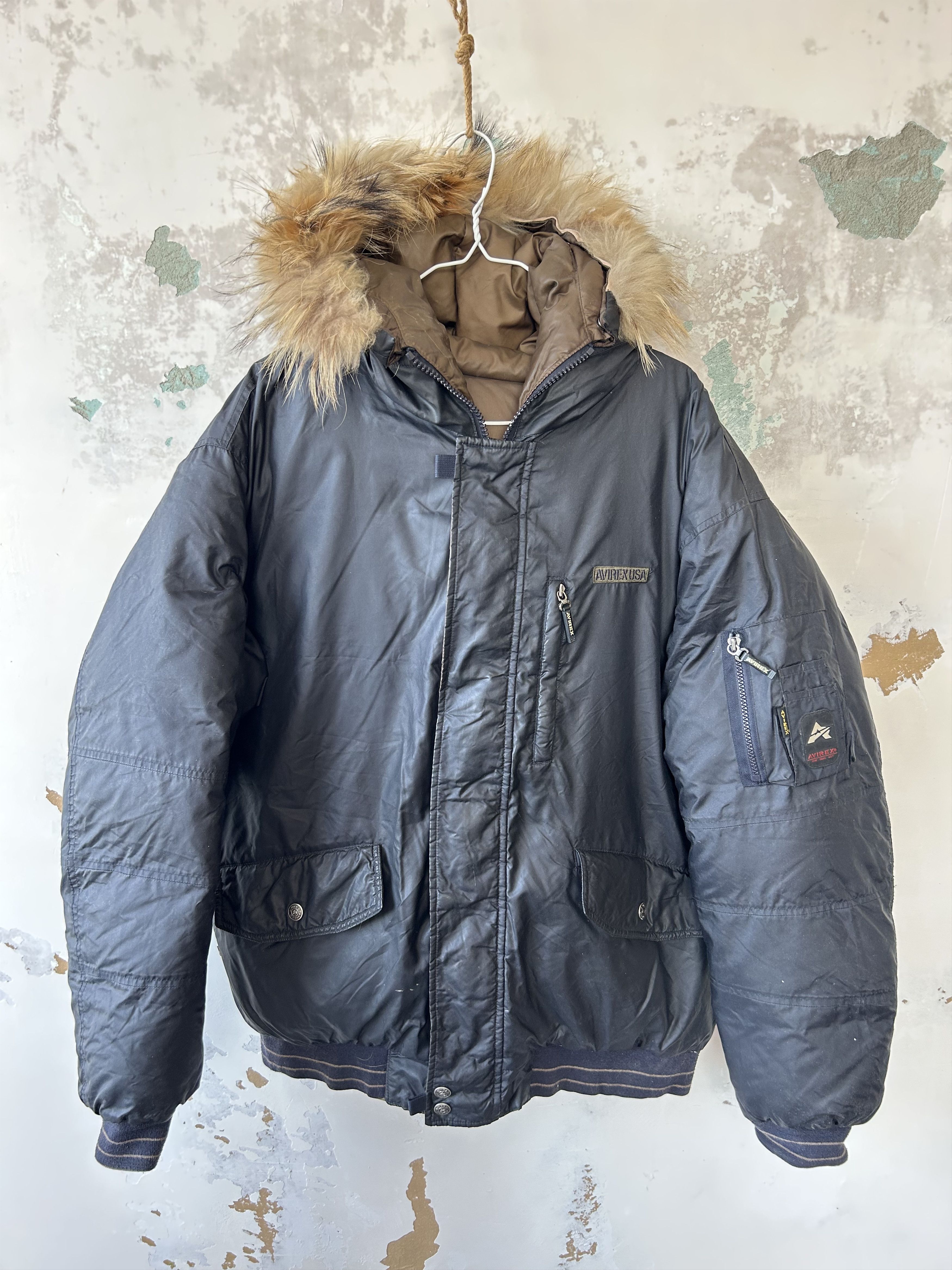Avirex AVIREX Vintage DOWN JACKET Size US XL / EU 56 / 4 - 1 Thumbnail