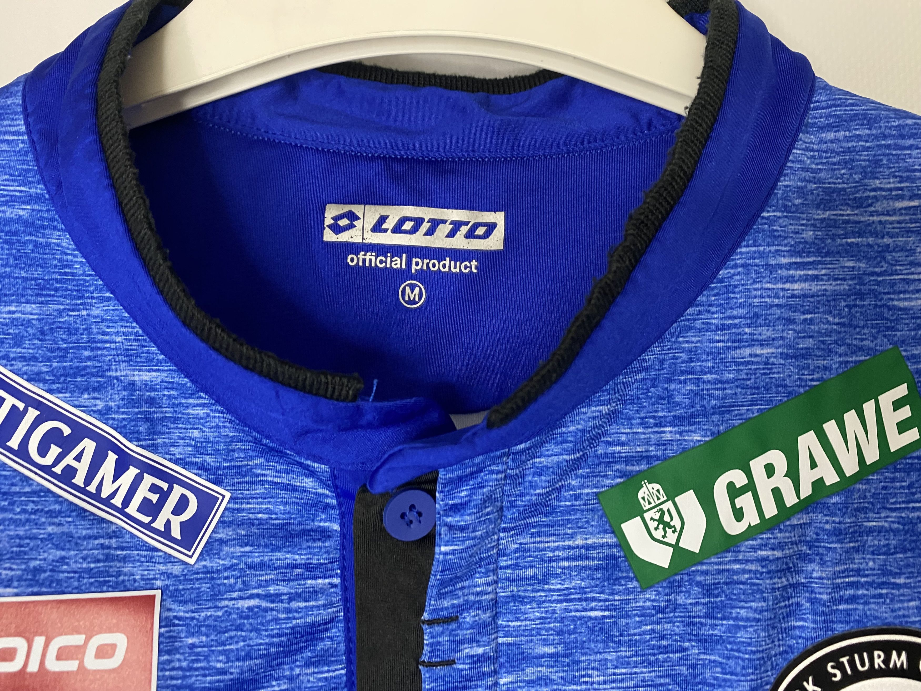 Lotto Sport FADINGER #21 SK STURM GRAZ 2018 THIRD MATCH ISSUE FOOTBALL Size US M / EU 48-50 / 2 - 7 Thumbnail