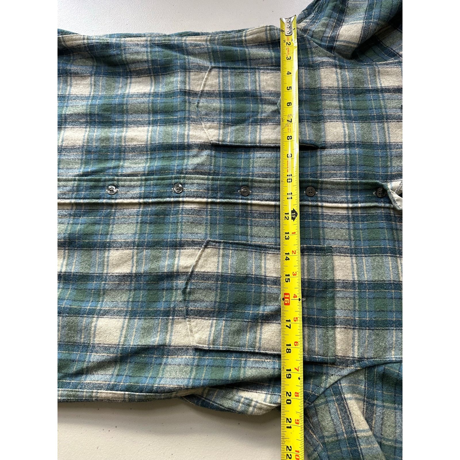 Pendleton Pendleton Wool Shirt Mens Size 15 1/2 Plaid Made in USA 70s Size US M / EU 48-50 / 2 - 8 Thumbnail