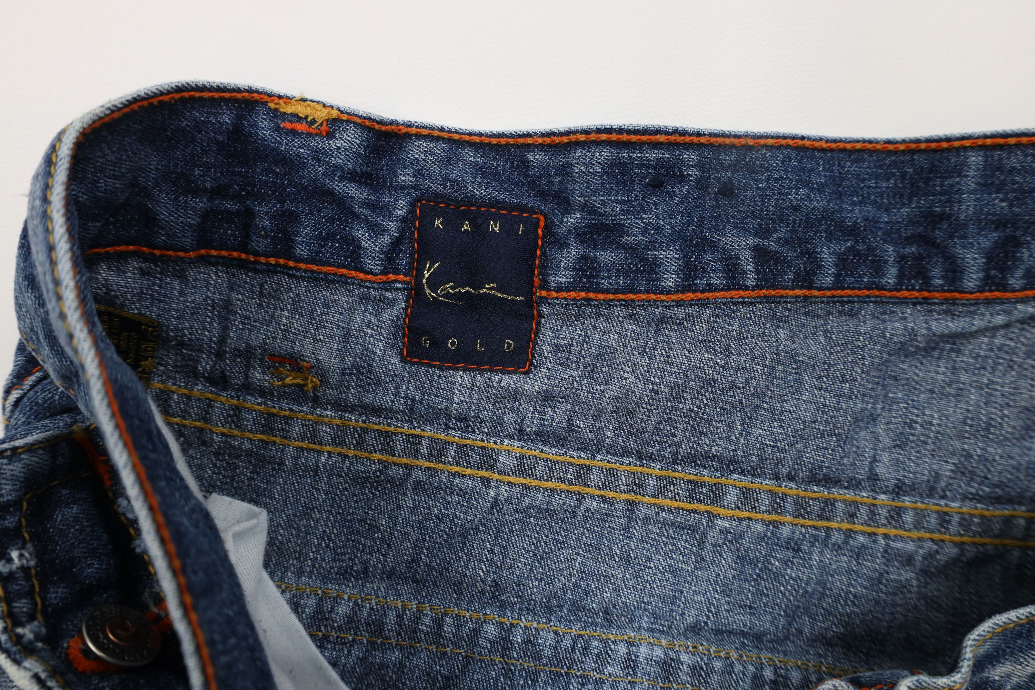 Karl Kani × Vintage Vintage 90s Y2K Karl Kani Baggy Wide Leg Denim Jeans AS IS Size US 44 / EU 60 - 7 Thumbnail