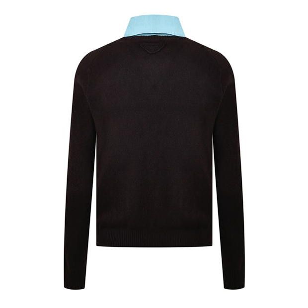 Prada PRADA Collared Cardigan Size US M / EU 48-50 / 2 - 6 Thumbnail