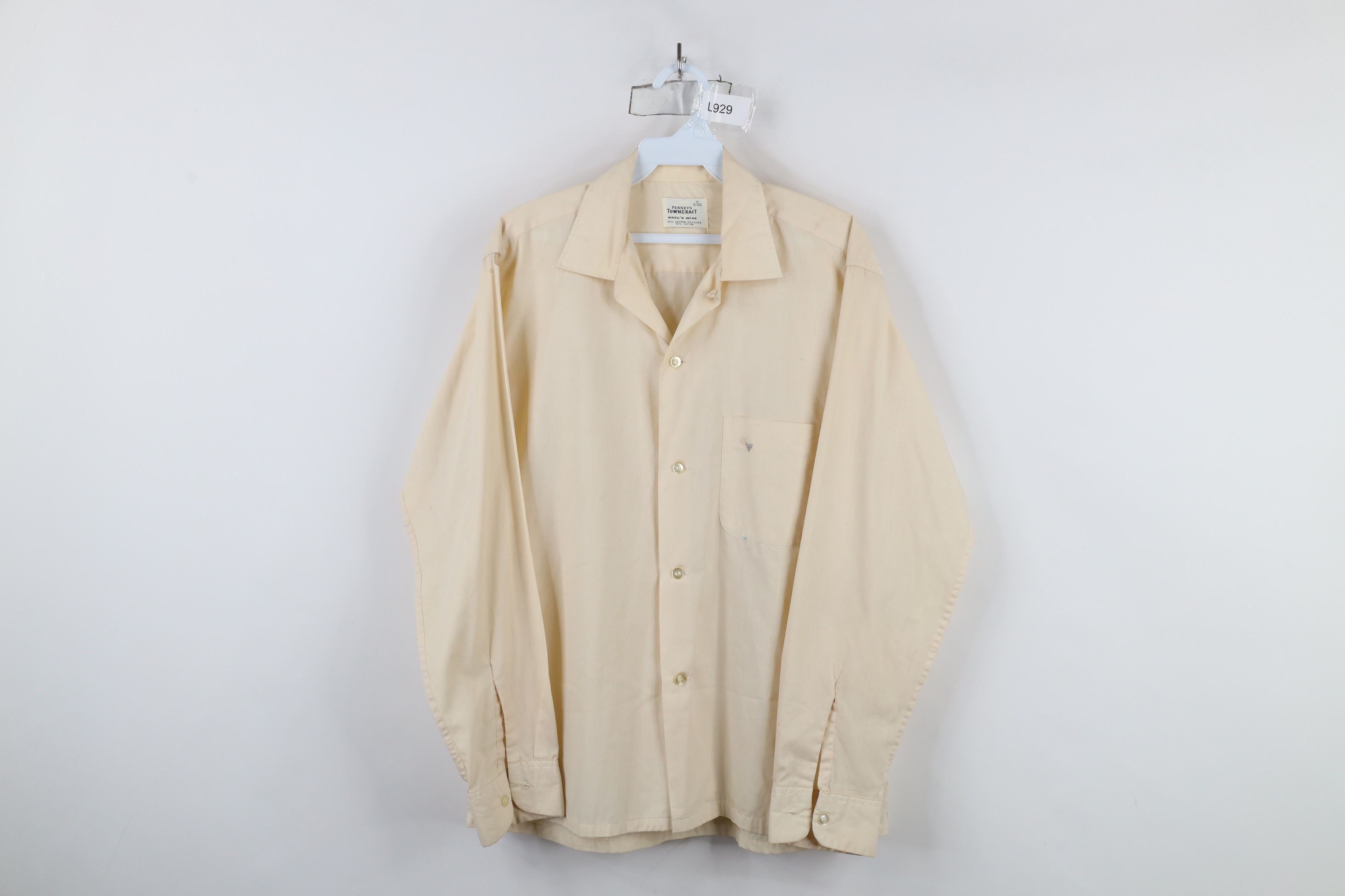 Vintage Vintage 50s 60s Rockabilly Looped Collar Button Shirt USA Size US M / EU 48-50 / 2 - 1 Thumbnail
