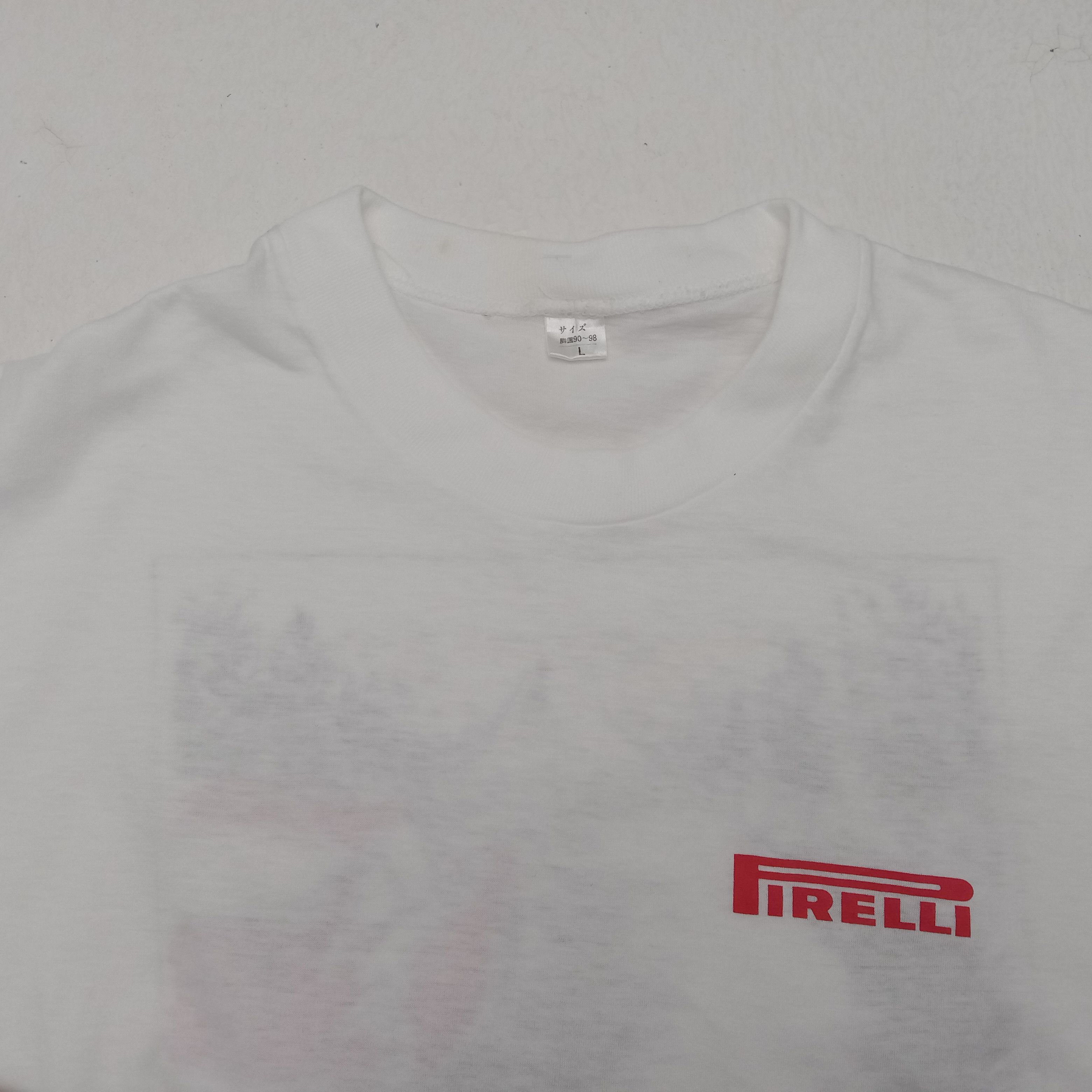 Pirelli × Vintage Vintage Pirelli Racing Classic Car Tshirt Size US M / EU 48-50 / 2 - 6 Thumbnail