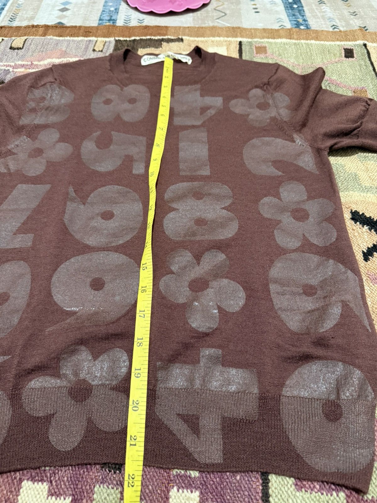 Comme des Garcons Comme des garcons numbered knit Size US S / EU 44-46 / 1 - 8 Thumbnail