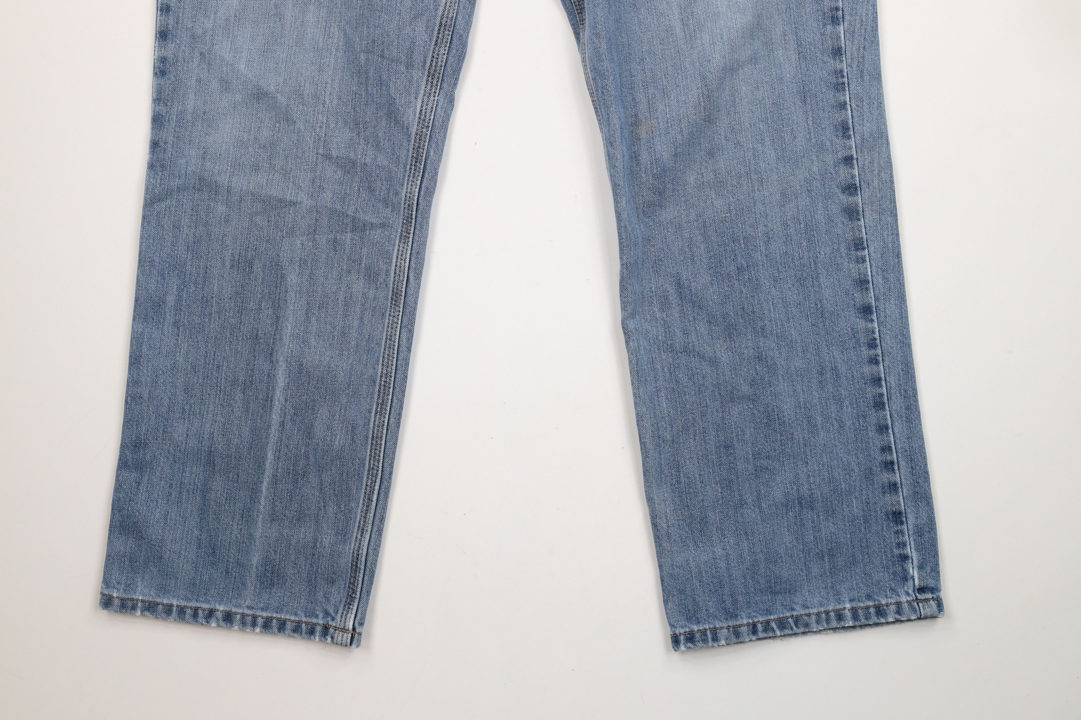 Carhartt × Vintage Vintage Y2K Carhartt Spell Out Relaxed Fit Denim Jeans Blue Size US 36 / EU 52 - 4 Thumbnail