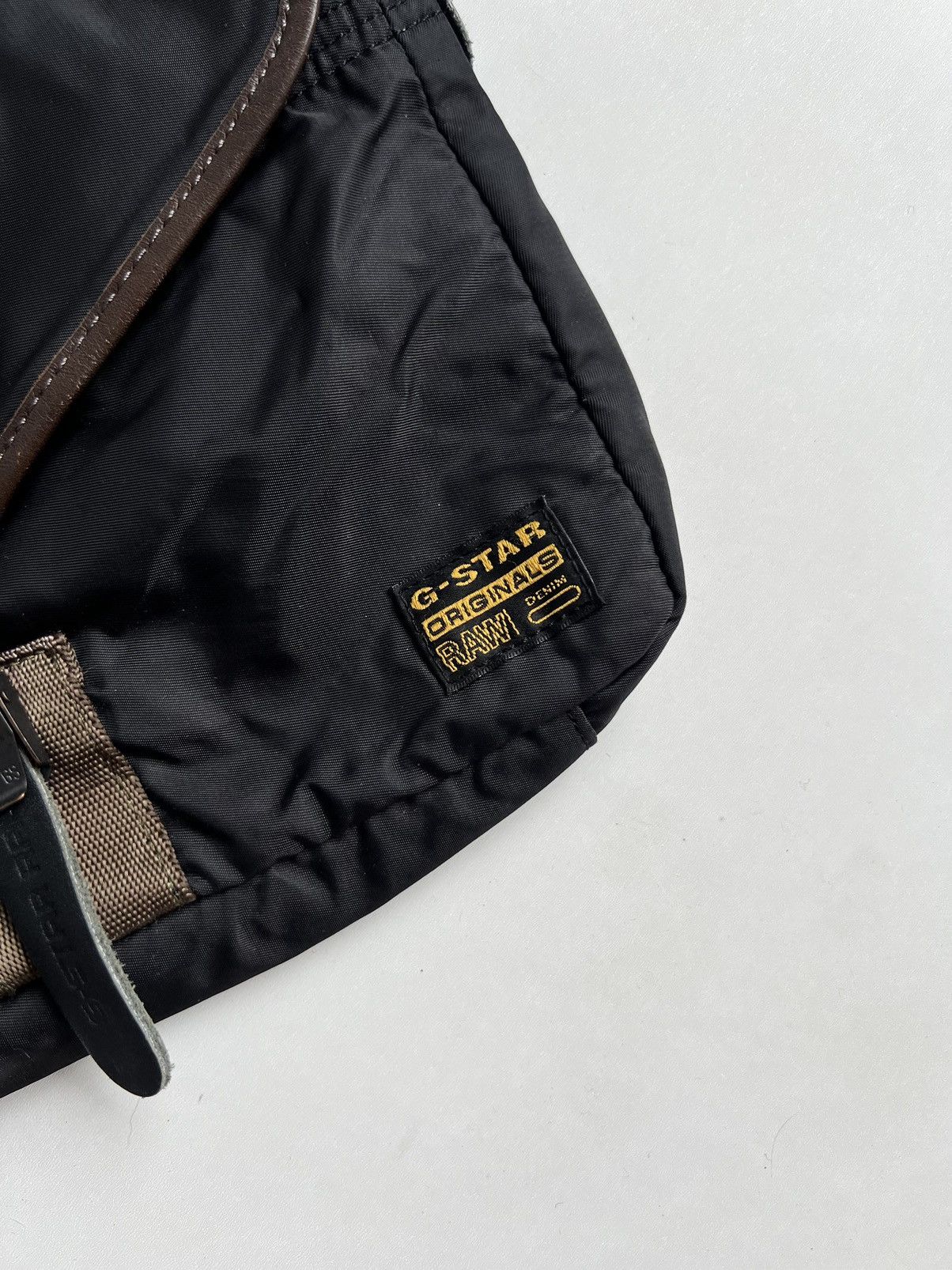 G-Star × Vintage Vintage Y2K G-Star Nylon Messenger Bag Size ONE SIZE - 5 Thumbnail