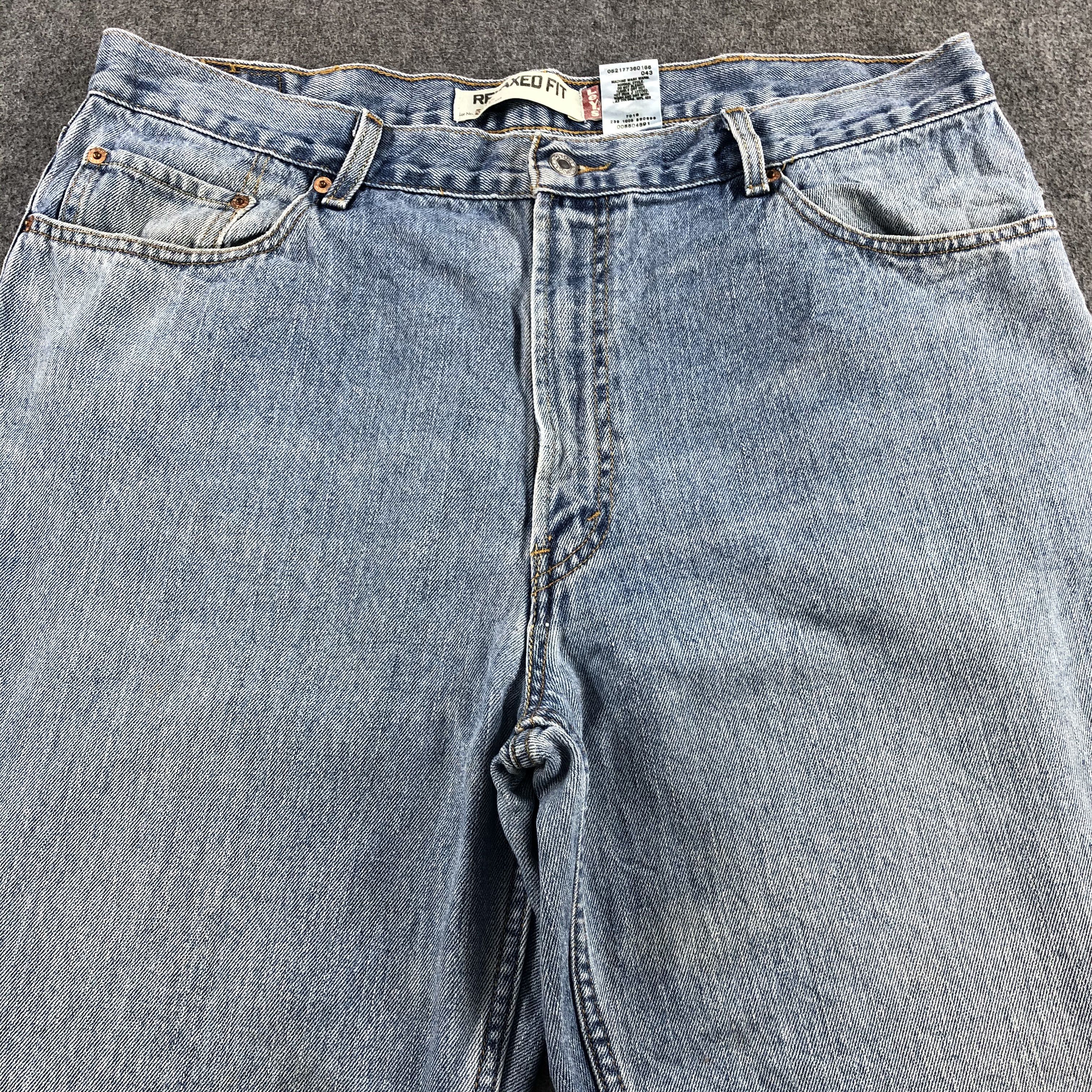 Levi's Vintage Light Wash Levis 550 Jeans-J2186 Size US 38 / EU 54 - 3 Thumbnail