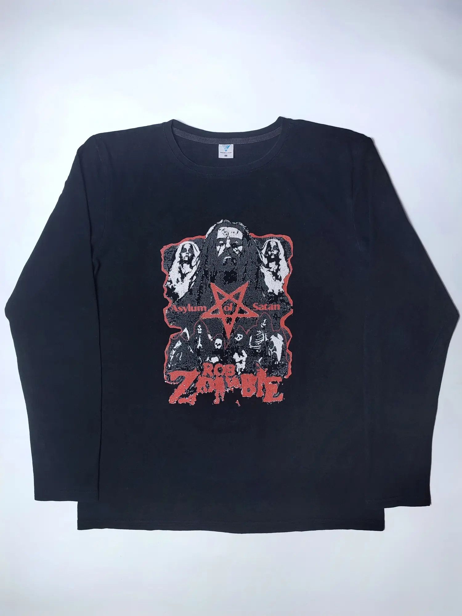 Band Tees Rob Zombie Asylum of Satan Long sleeve t-shirt Size US M / EU 48-50 / 2 - 2 Thumbnail