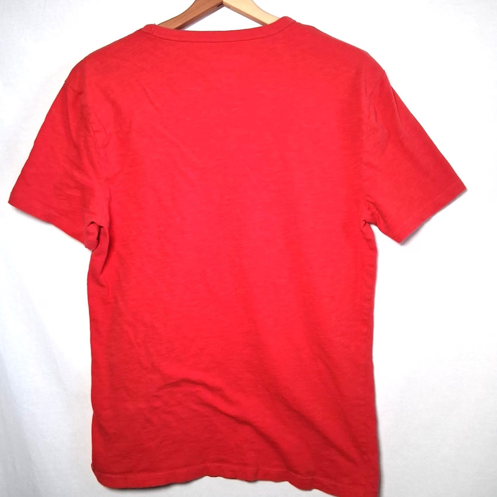Lucky Brand Lucky Brand Red Shirt M Short Sleeve Crew Neck Graphic Guitar Amps Strings Music Distressed Look Mens T-Shirt Size US M / EU 48-50 / 2 - 2 Thumbnail