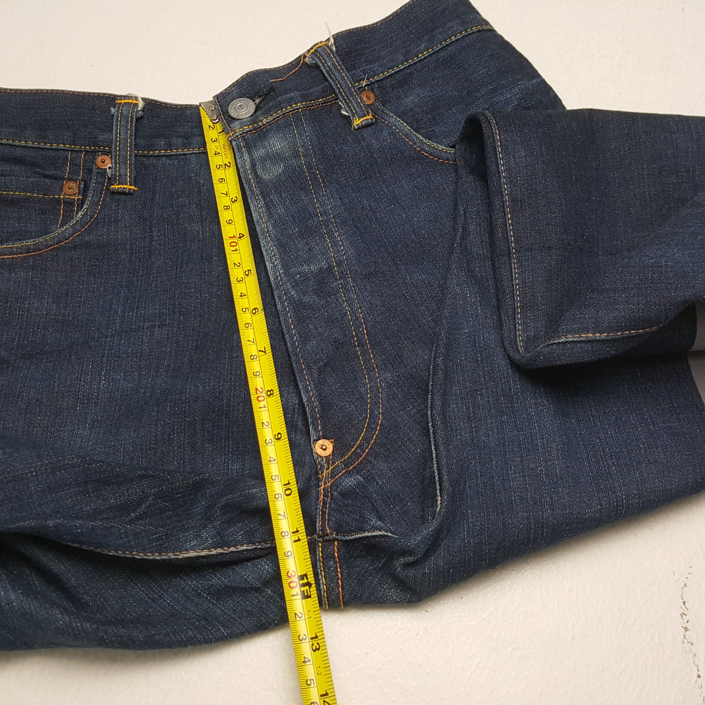 Evisu EVISU Japanese Brand Streetwear Custom Daicock Jeans Size US 29 - 8 Thumbnail