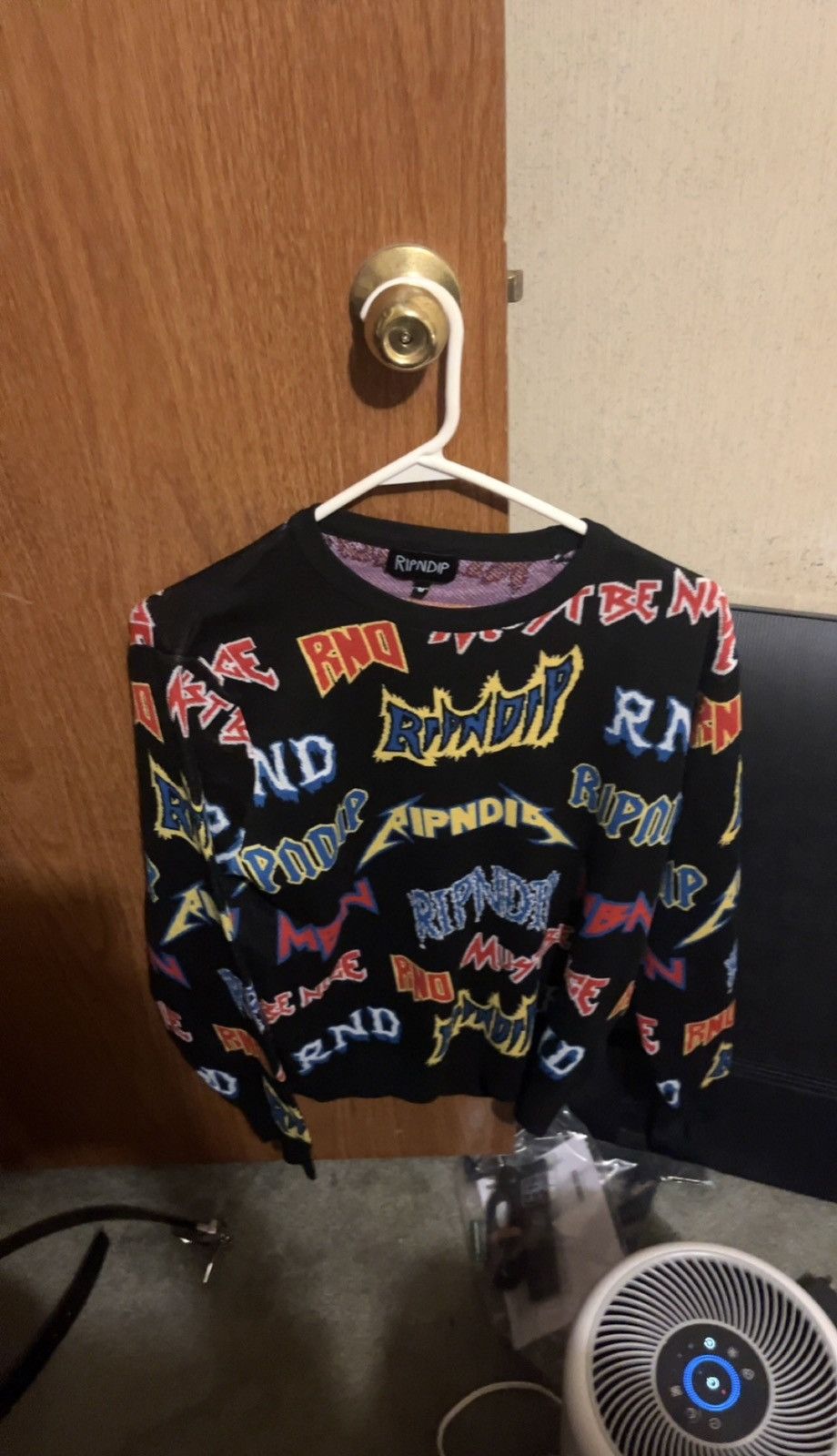 RIPNDIP Worn Once RIPNDIP Rock And Nerm Men’s Medium Size US M / EU 48-50 / 2 - 1 Thumbnail