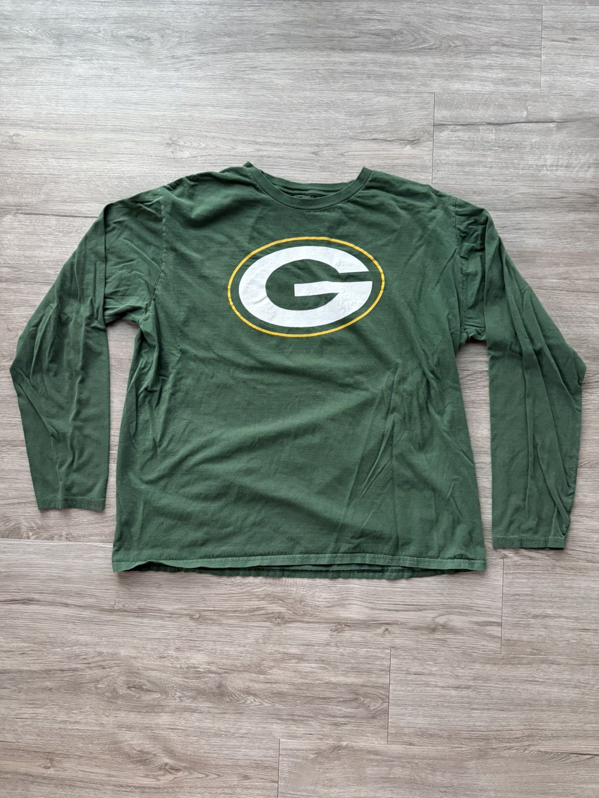 Vintage Green Bay Packers NFL Football Long Sleeve T Shirt Size US XL / EU 56 / 4 - 1 Thumbnail