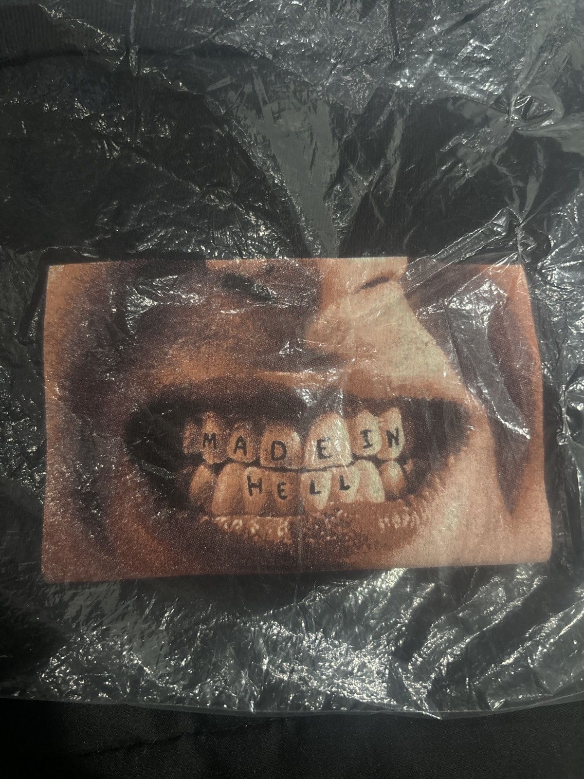 Fuck The Population Made In Hell Tee (Teeth Tee) Size US L / EU 52-54 / 3 - 1 Thumbnail