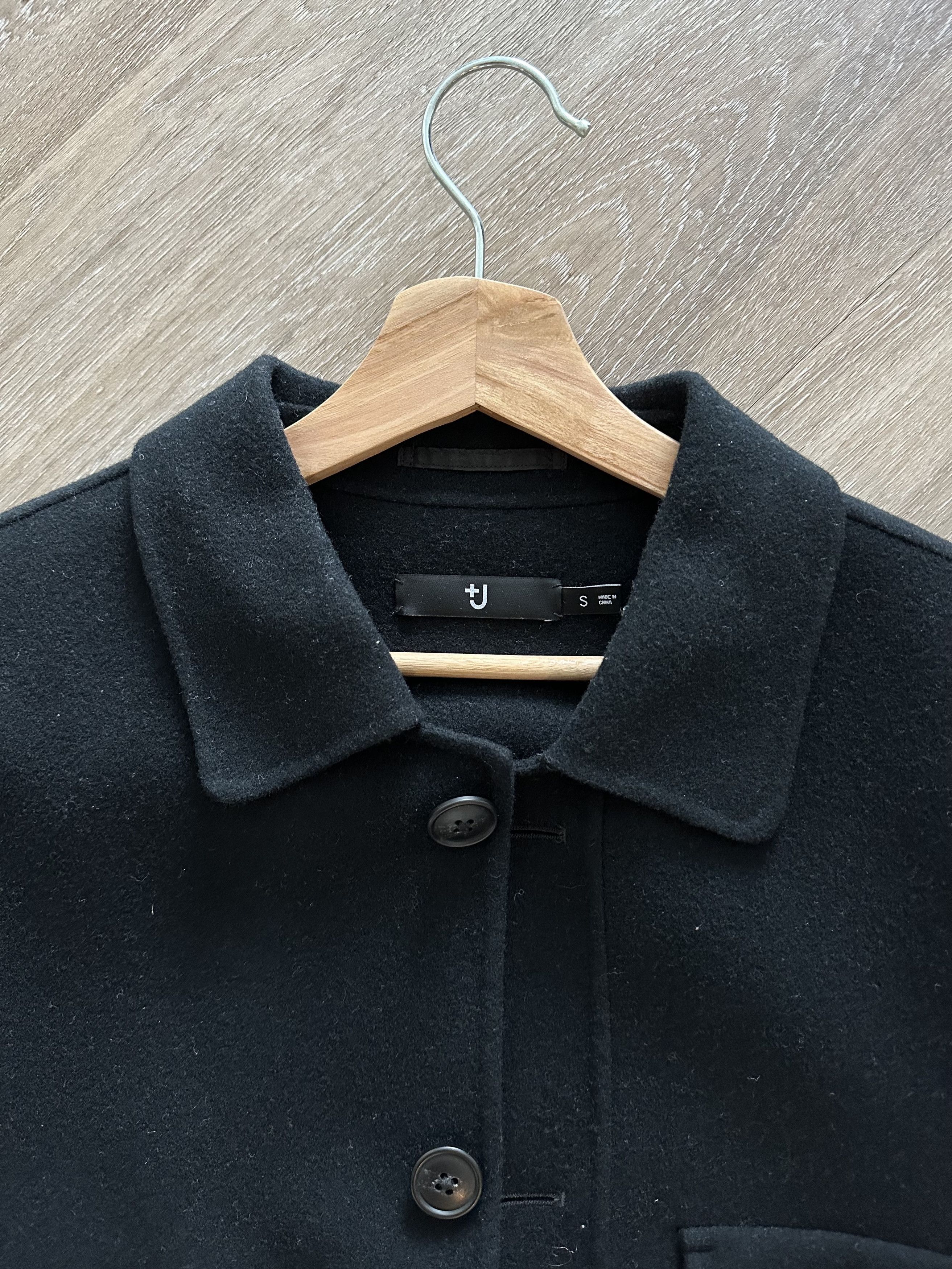 Jil Sander × Uniqlo Jil Sander x UNIQLO Black Wool Overcoat Size US S / EU 44-46 / 1 - 5 Thumbnail
