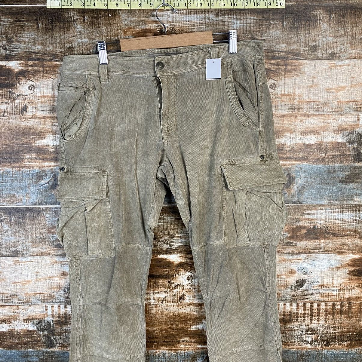 Jimmy Taverniti DL Jimmy Taverniti Beige Cargo Multipocket Pants #C1220 Size US 31 - 2 Thumbnail