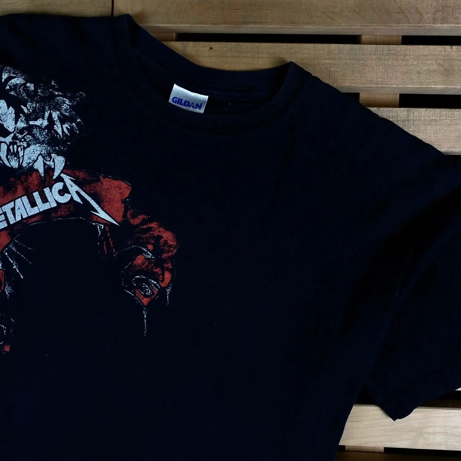 Band Tees × Vintage Mens Vintage T Shirt Metallica 2008 Size M Size US M / EU 48-50 / 2 - 2 Thumbnail